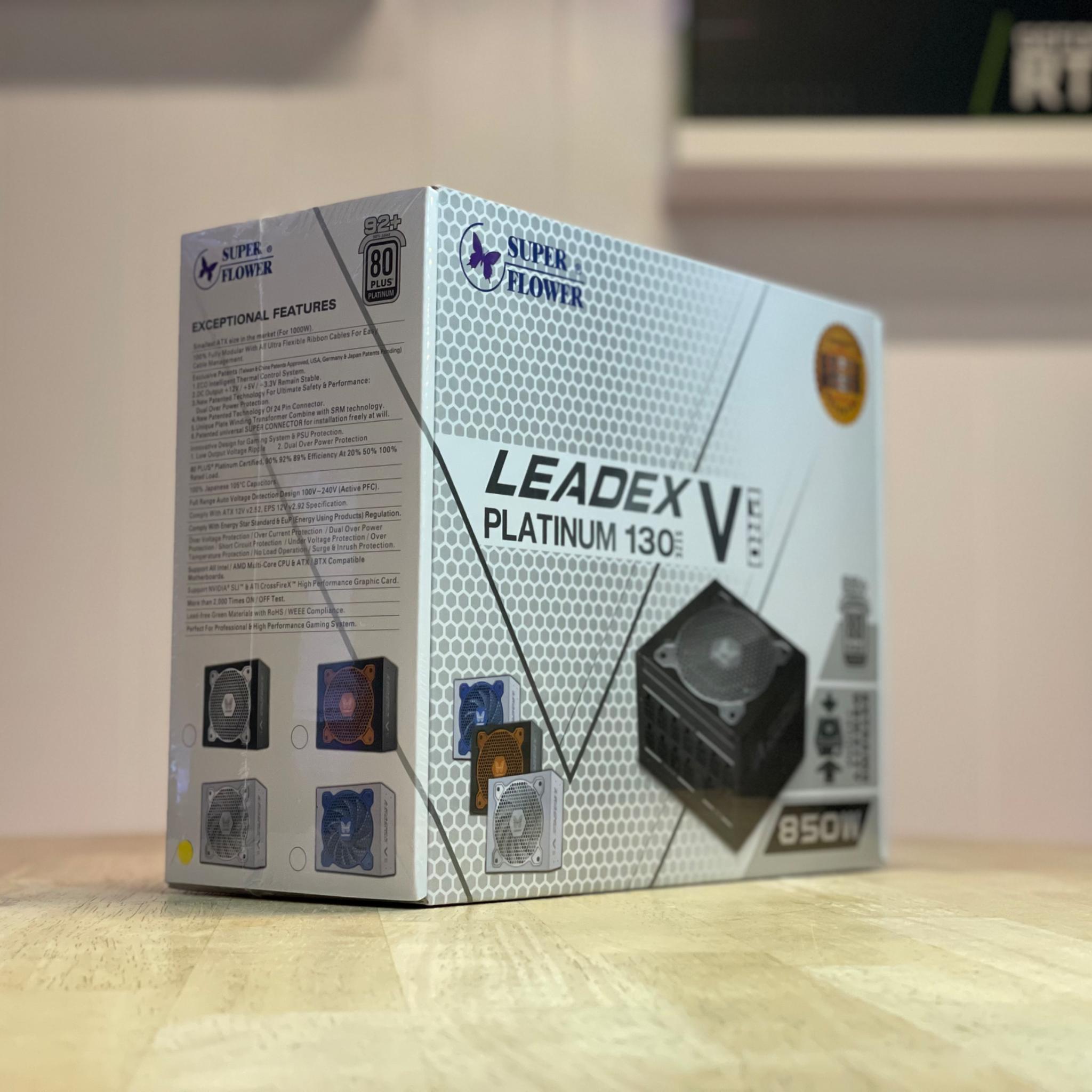 (Brand new sealed) 850W 80+ Platinum Fully Modular Superflower Leadex White Edition