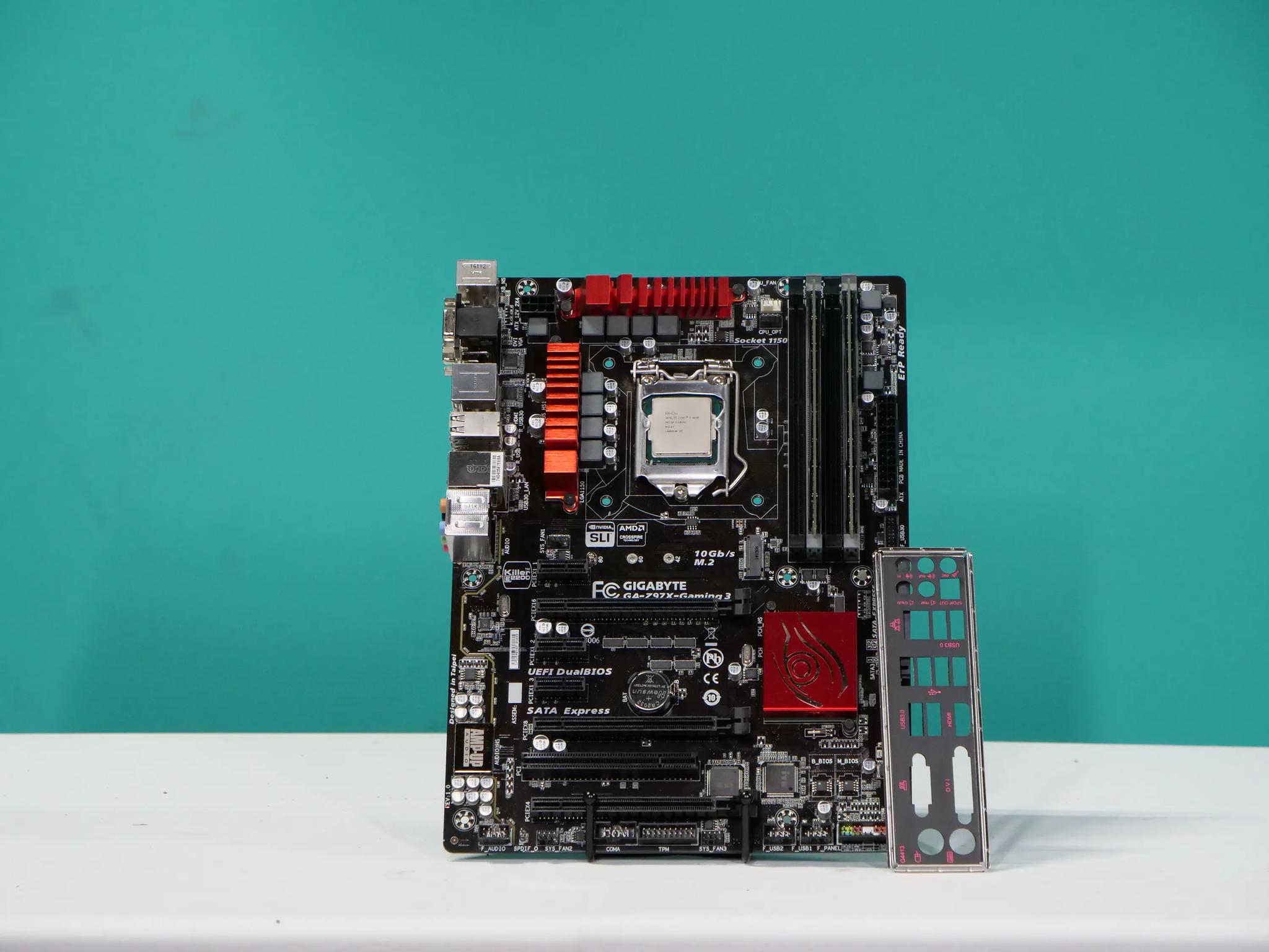 Gigabyte Z97 Motherboard Kit with i5-4690 & 16 gb ram. Free Shipping!
