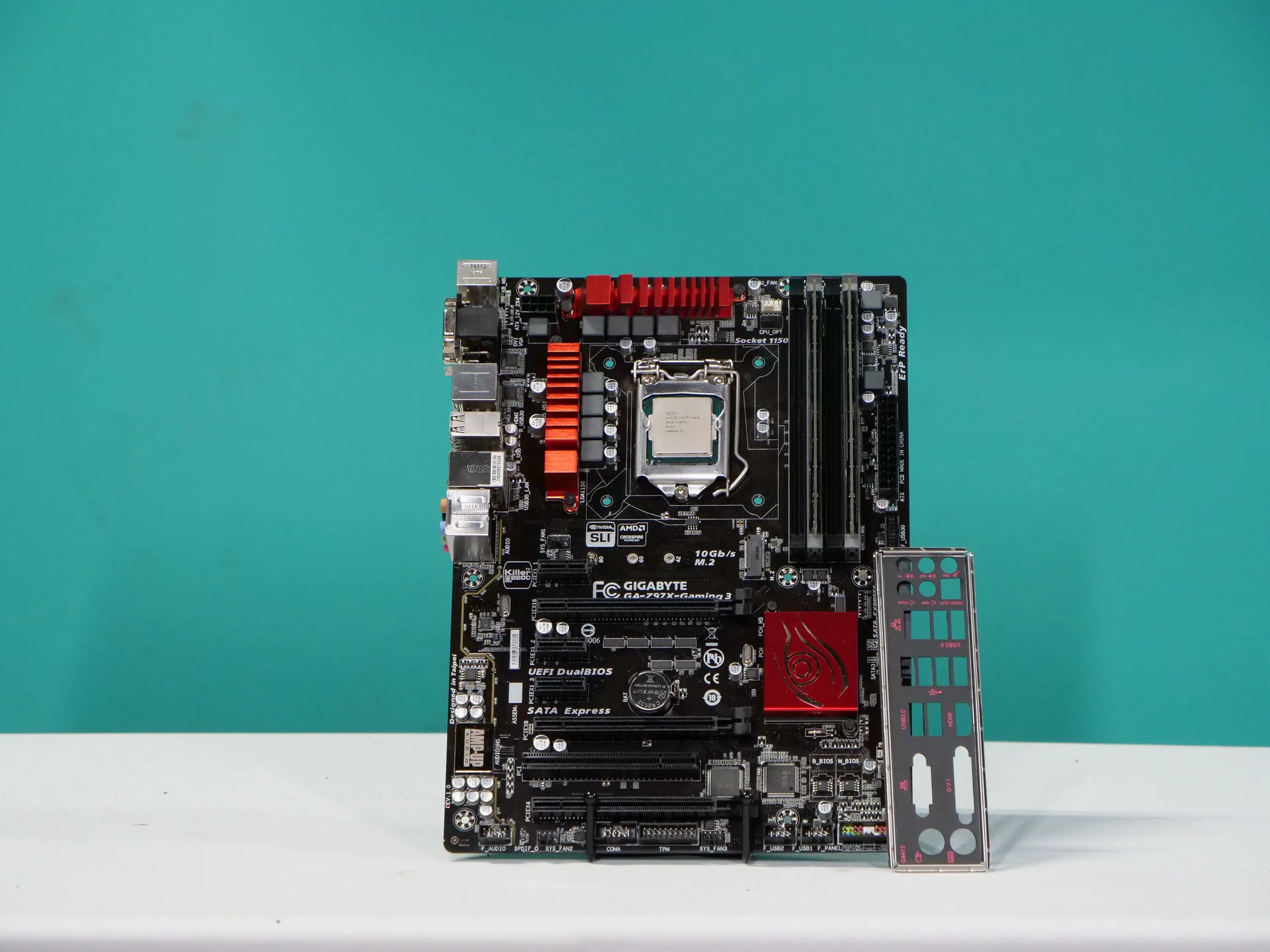 Gigabyte Z97 Motherboard Kit with i5-4690 & 16 gb ram. Free Shipping!