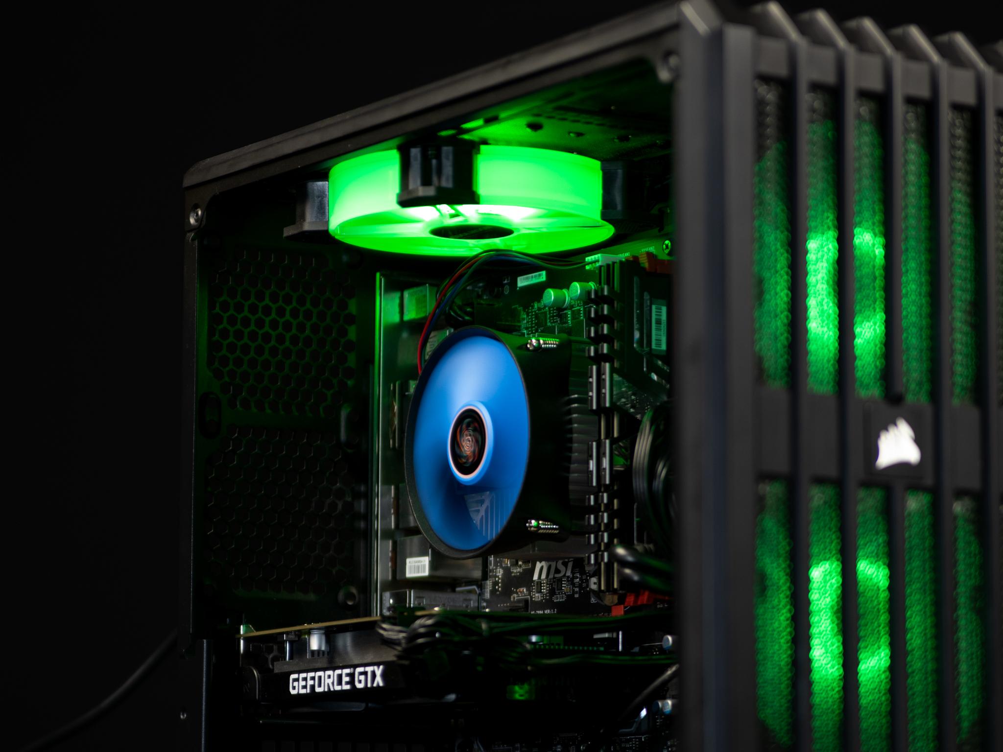 Rstart GTX 1650 Gaming PC Windows 10 Pro Intel i5 1500GB Desktop Power