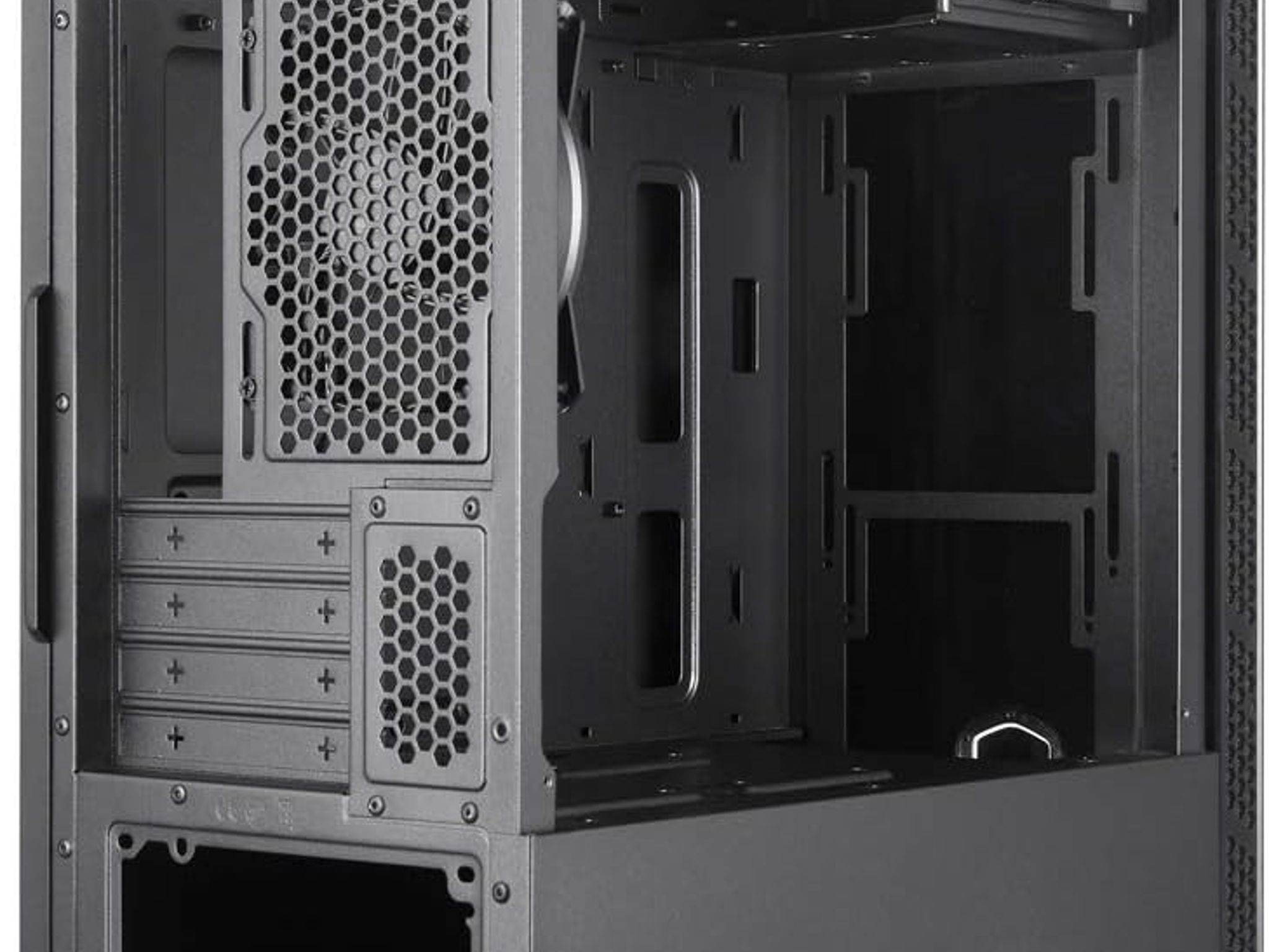 MASTERBOX MB400L Mini Tower with ODD Black Computer Case