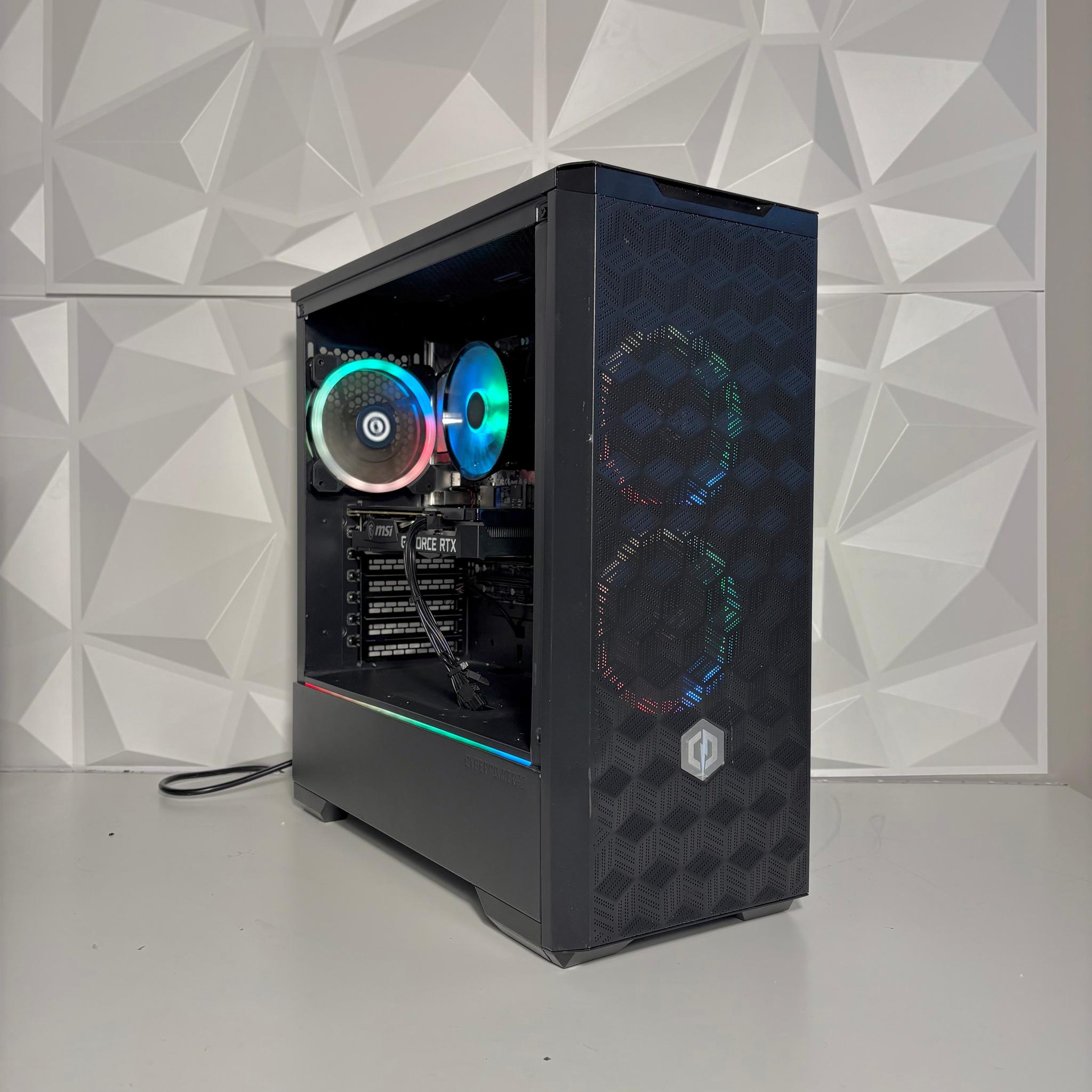 😡💢 //RGB Gaming PC// 💢😡 - RTX 3060, Ryzen 5 3600, 1TB SSD, 16GB DDR4