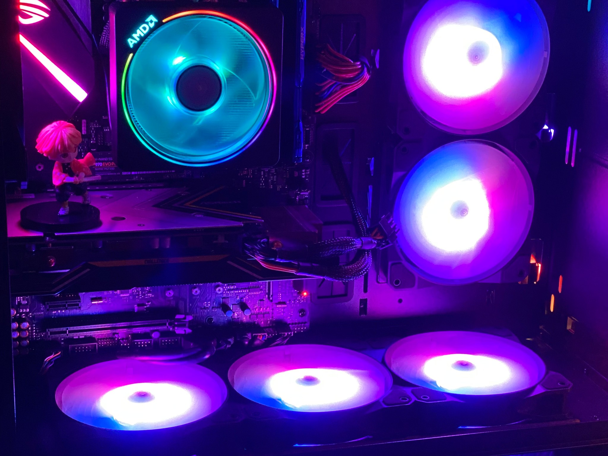 Shinjuku 新宿Lights | Ryzen 5| RX5500XT| 500GB 970EVO Samsung SSD| 16GB VENGEANCE DDR4| Windows 11 Pro