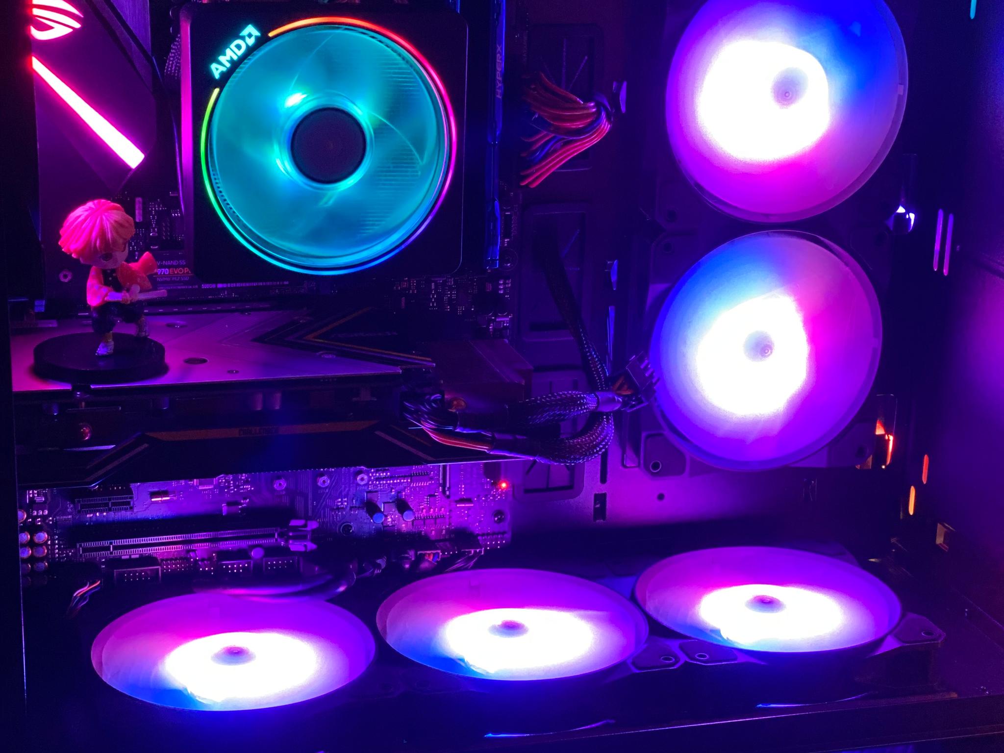 Shinjuku 新宿Lights | Ryzen 5| RX5500XT| 500GB 970EVO Samsung SSD| 16GB VENGEANCE DDR4| Windows 11 Pro