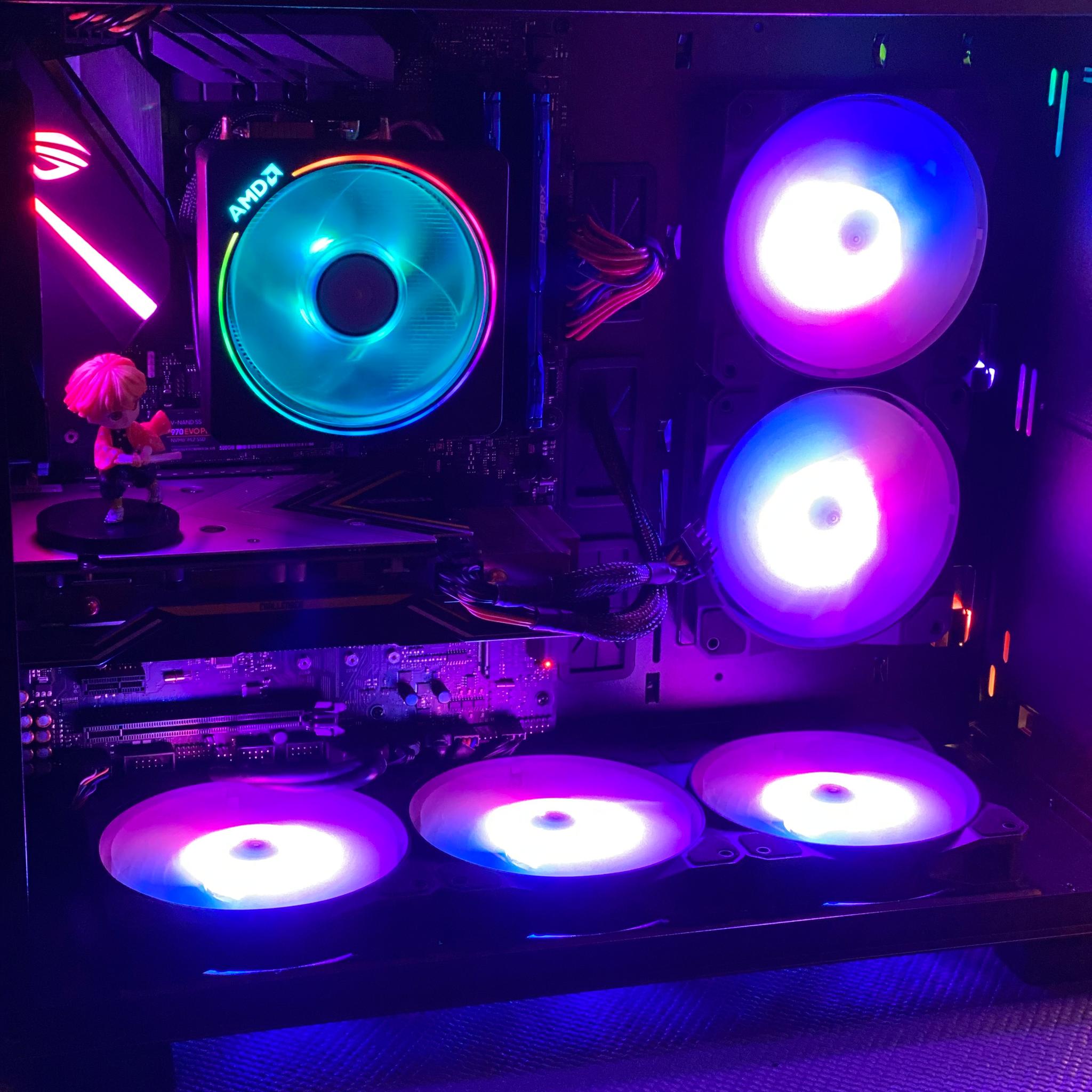 Shinjuku 新宿Lights | Ryzen 5| RX5500XT| 500GB 970EVO Samsung SSD| 16GB VENGEANCE DDR4| Windows 11 Pro