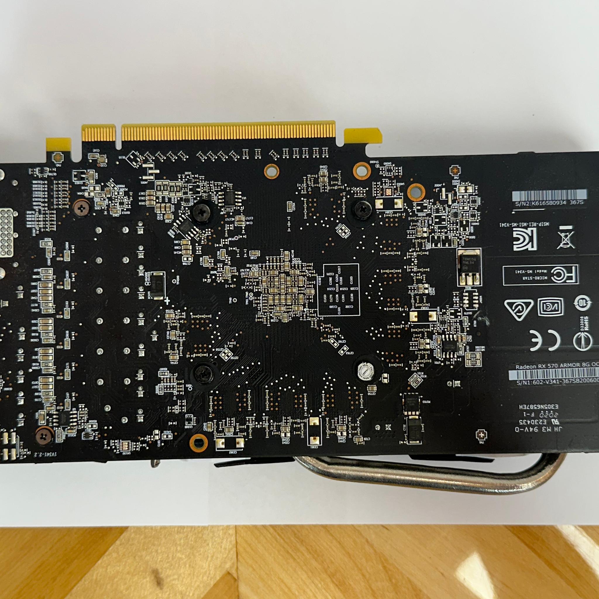 MSI Radeon RX 570 ARMOR 4G OC