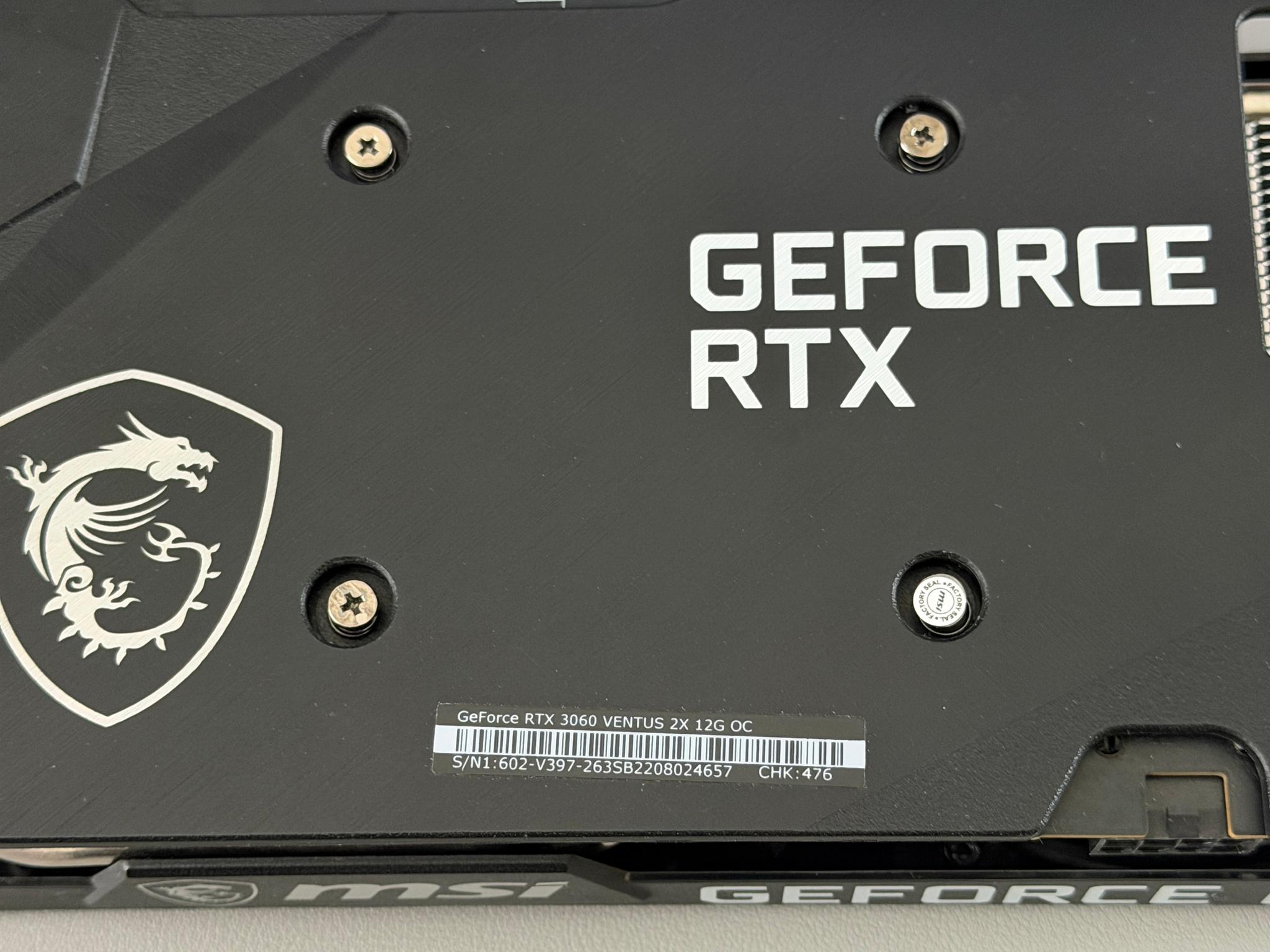 NVIDIA RTX 3060 12GB