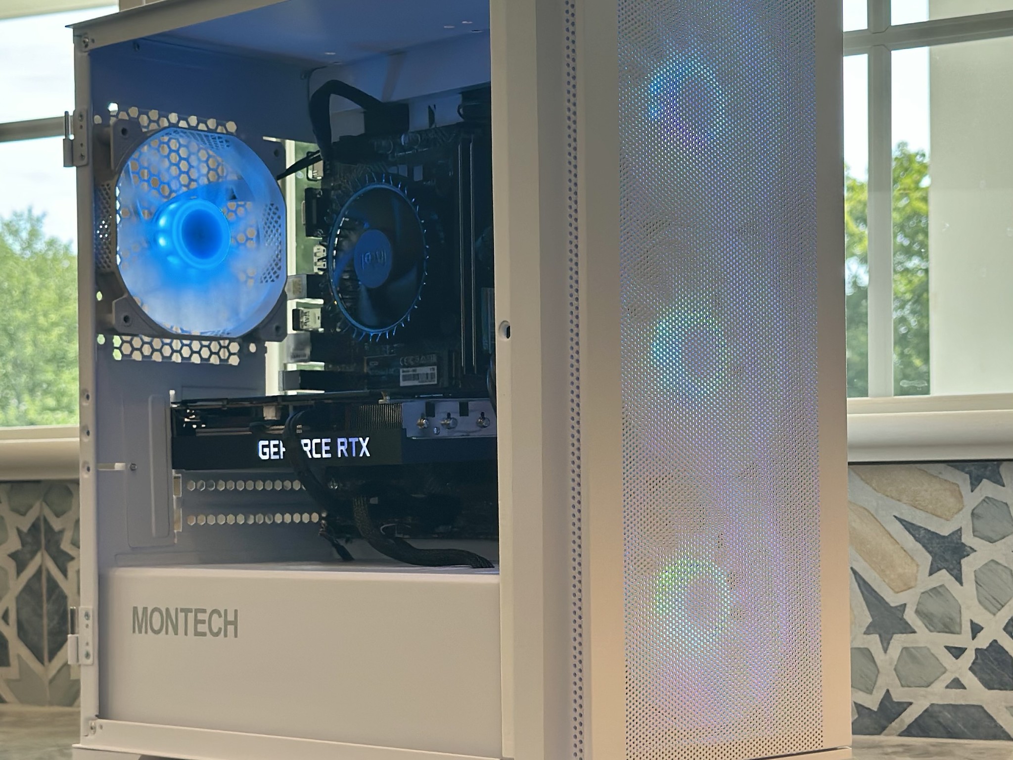 1440p Ready! GeForce RTX 3060 Ti, i5-12400F, White ARGB Custom Gaming PC