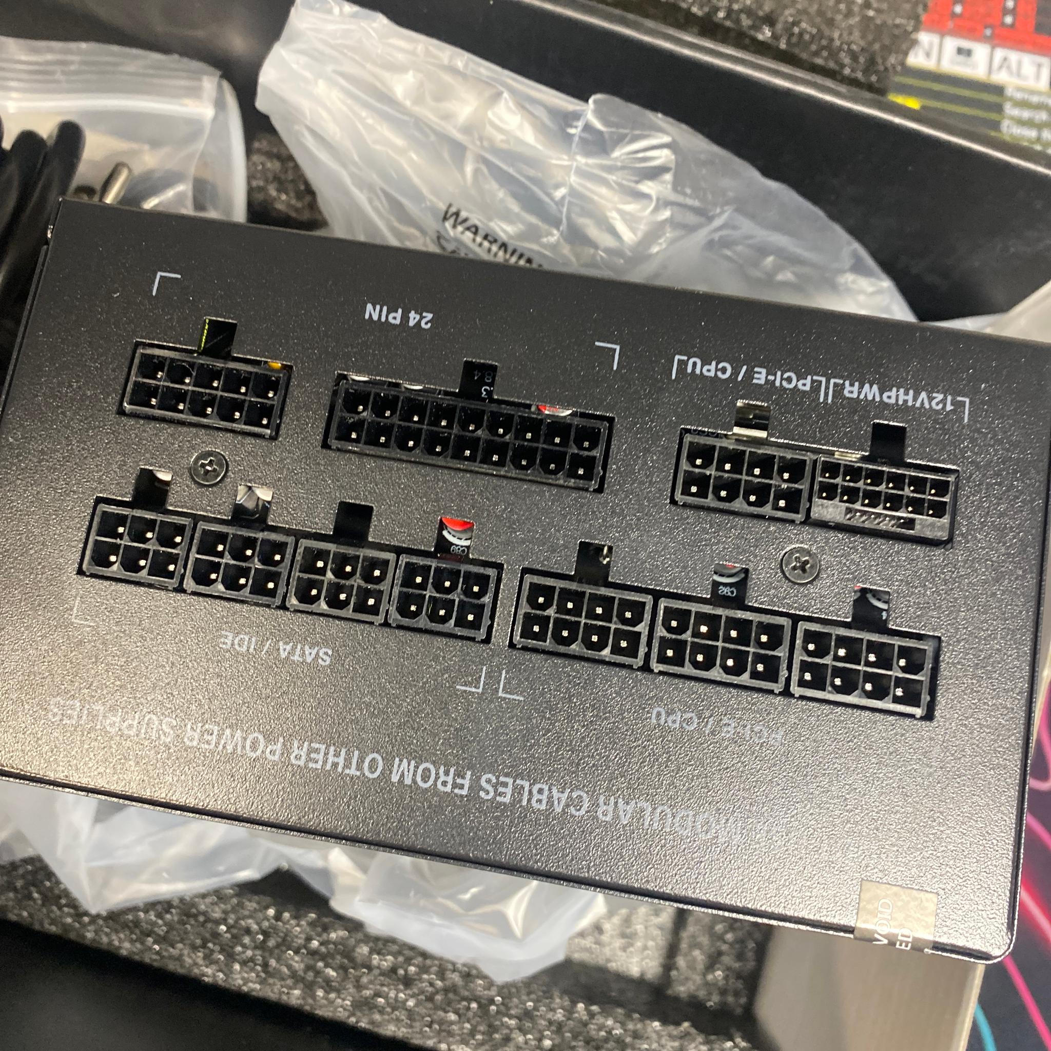 Aresgame Black Cube Agt1300 Gold Modular Power Supply