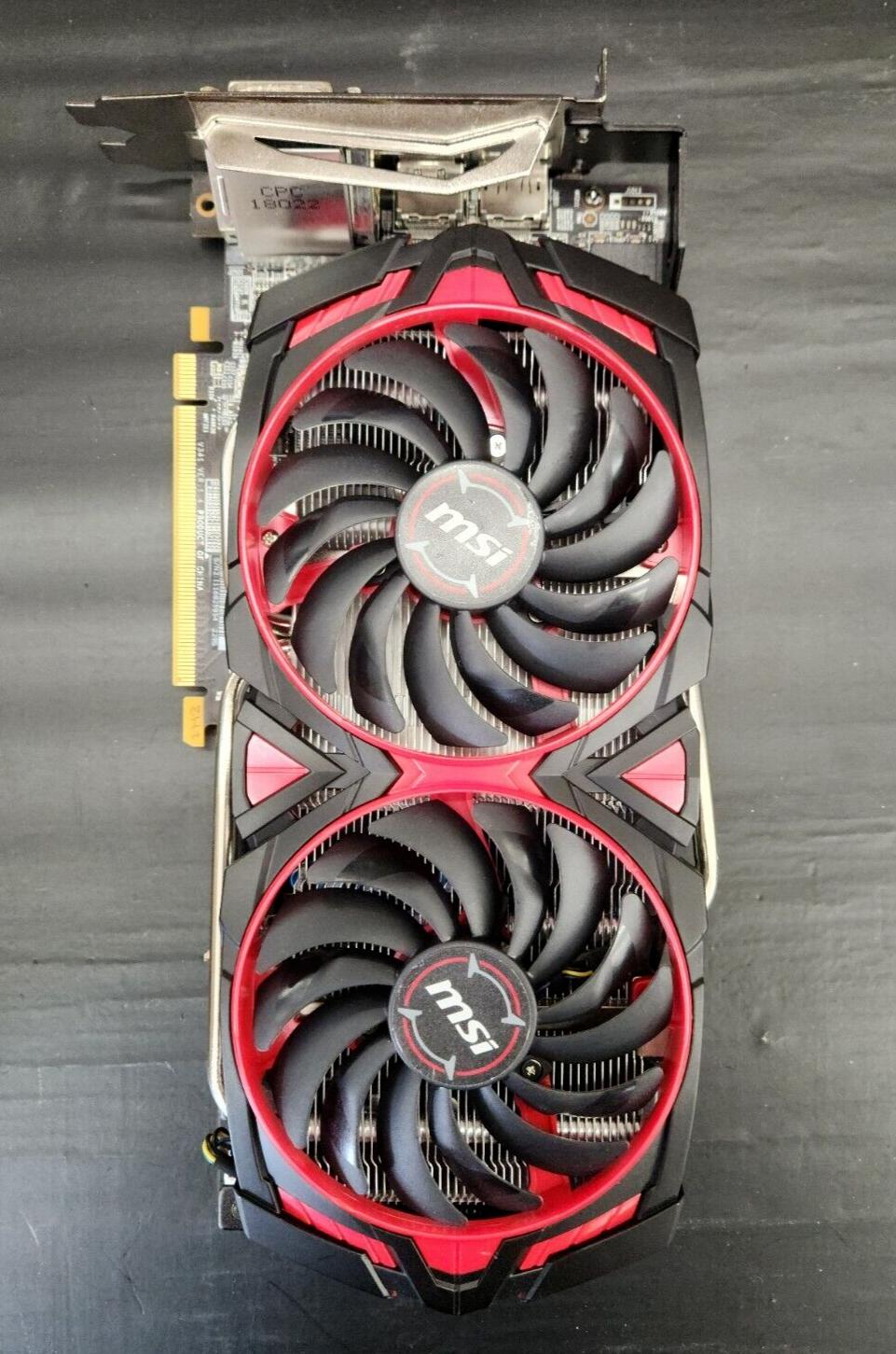MSI Radeon RX 570 Armor 8GB GDDR5 Graphics Card - DisplayPort, HDMI, DVI
