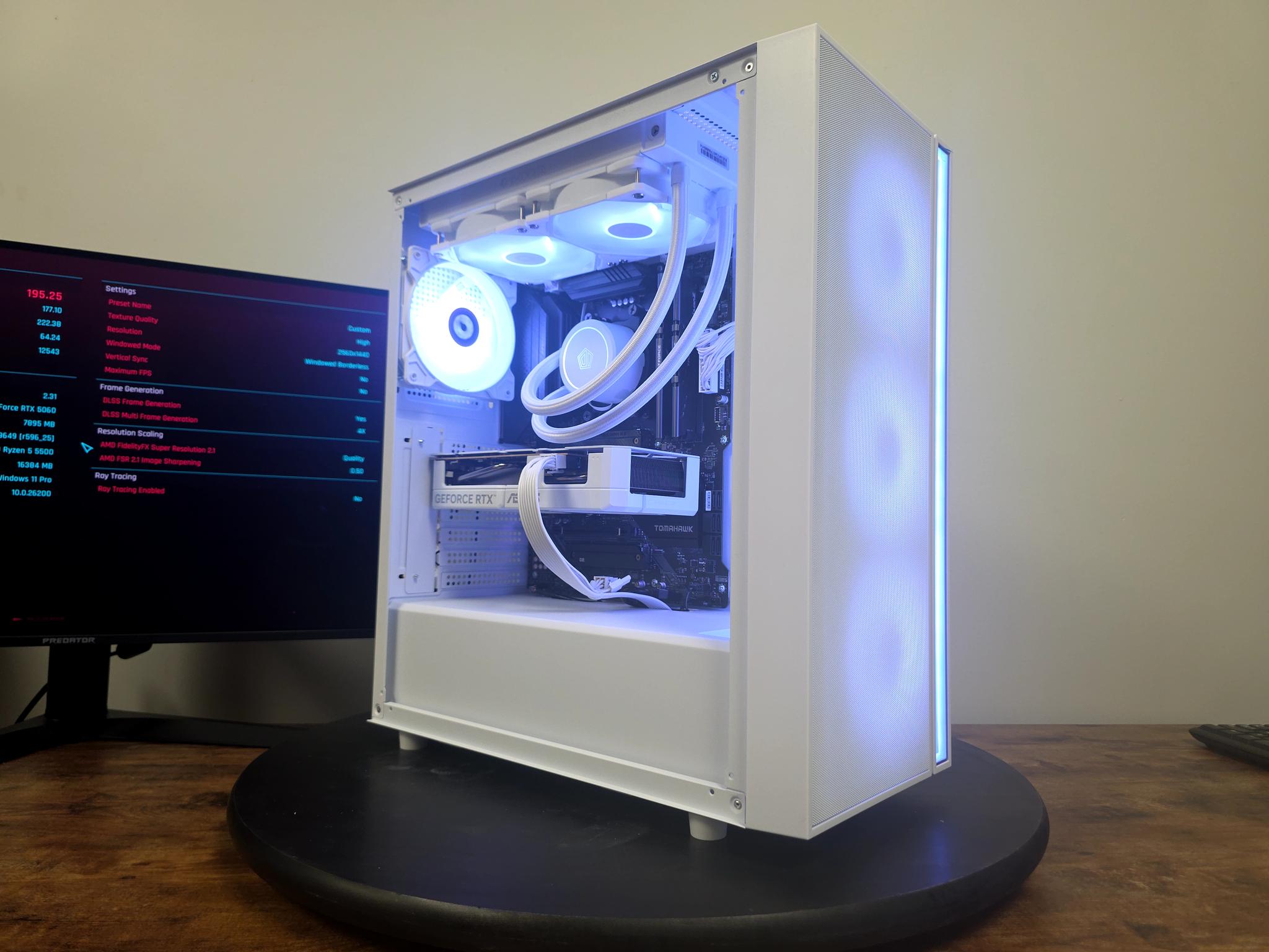 🔥 Ryzen 5 5500 + RTX 5060 8GB Gaming PC 🔥 💻 32GB DDR4 | 1TB NVMe SSD | Excellent 1080p Gaming