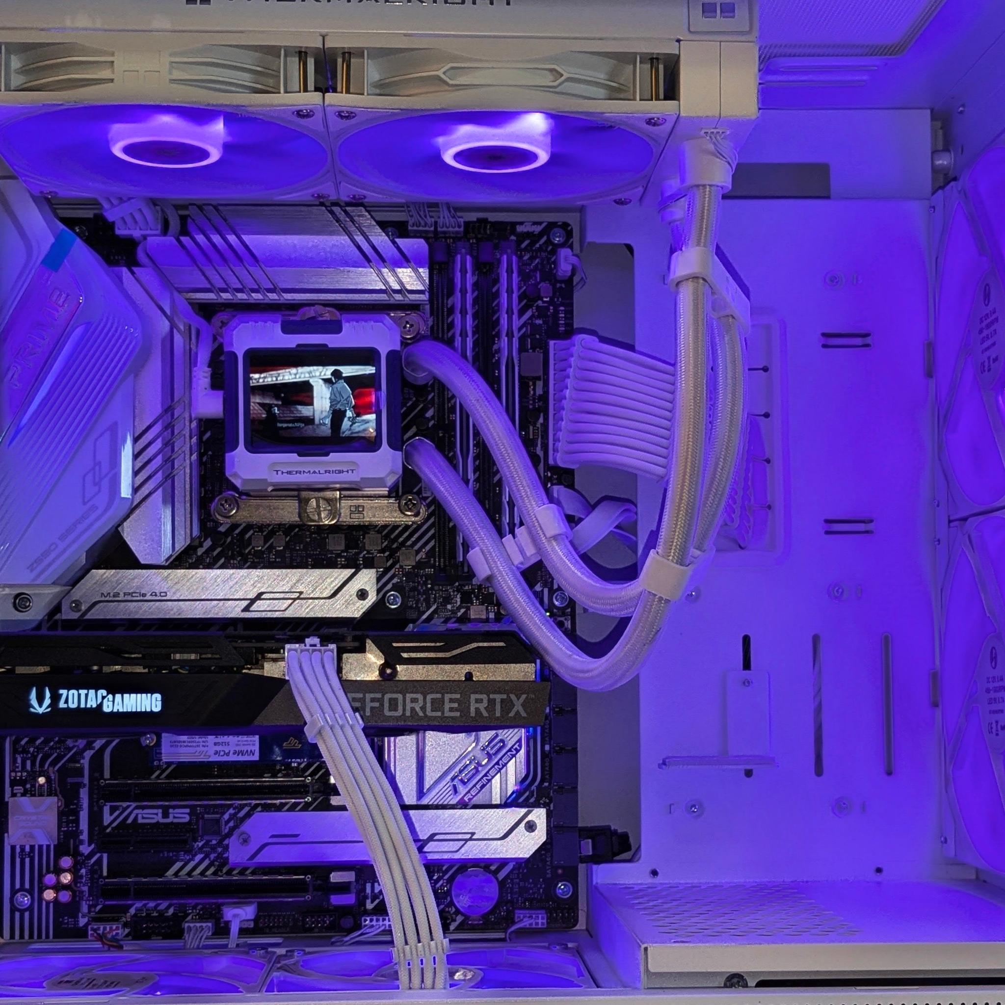 High Performance Aesthetics Customized PC| 👑I7-11700K|RTX 3060 TI|16GB RAM|1TB SSD/HDD| Windows 11