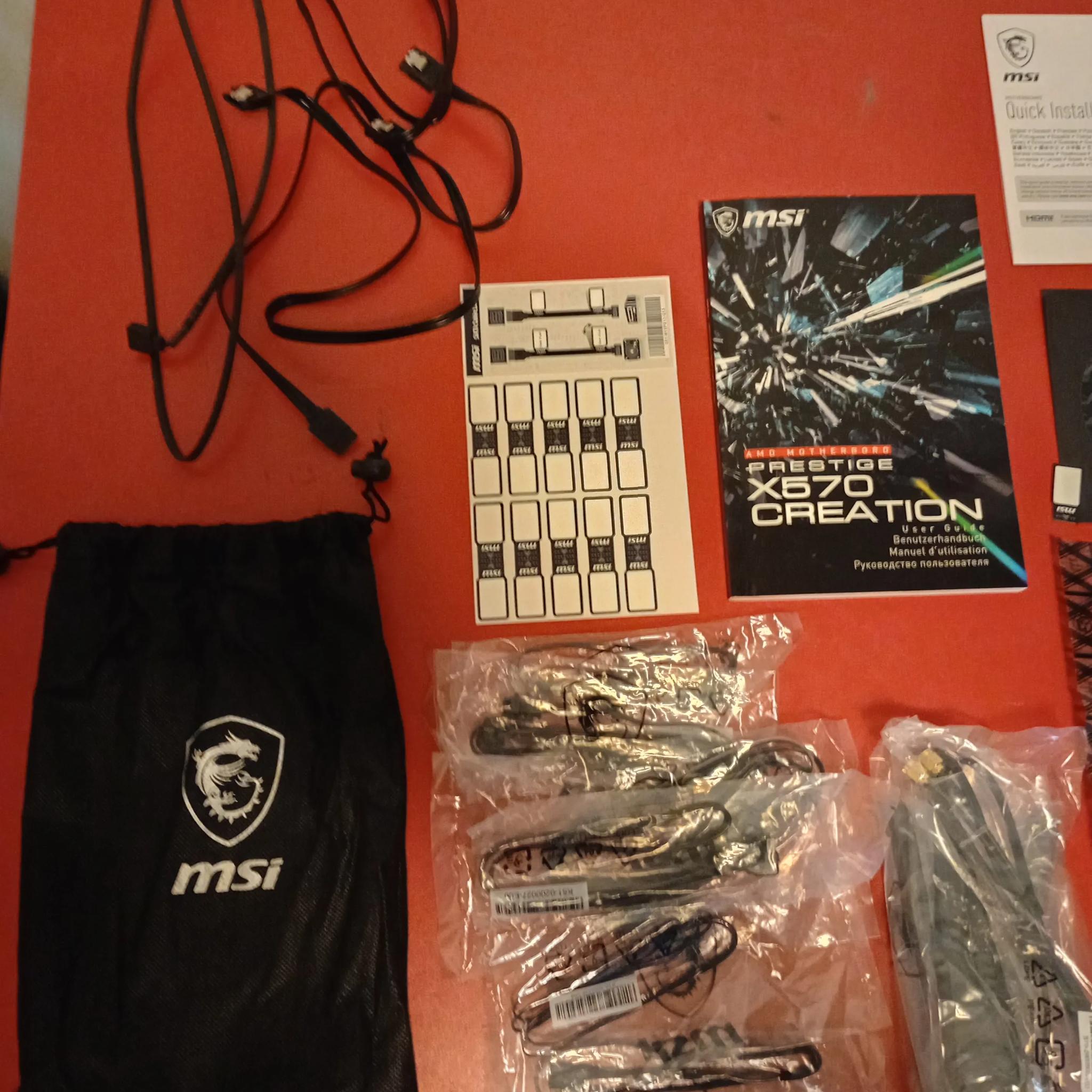 MSI Prestige X570 Creation Motherboard