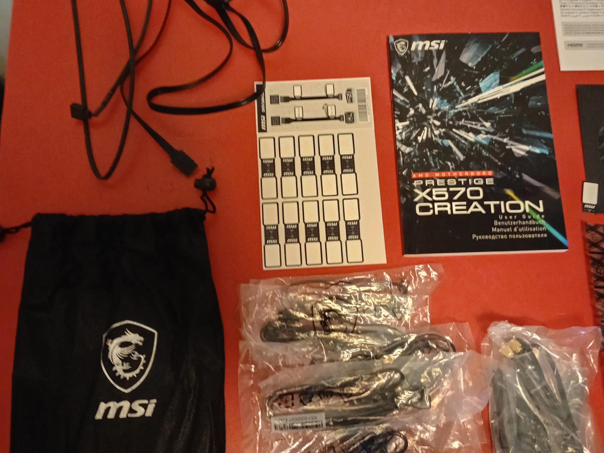 MSI Prestige X570 Creation Motherboard