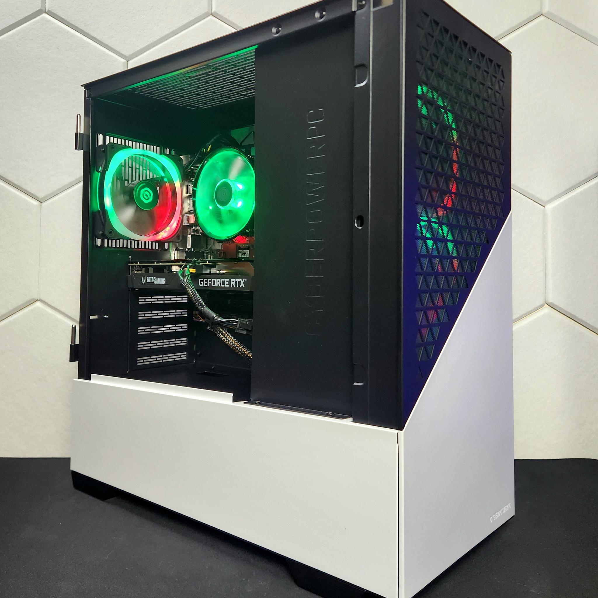 "Cyberpowerpc C series" Ryzen 5 7600 | RTX 3060 8GB | 16GB DDR5 | 500GB SSD | Keyboard and Mouse