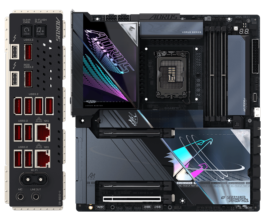 ⚡️BRAND NEW⚡️Gigabyte Z890 Aorus Master AI Top - LGA 1851 - TB4 - WiFi 7 - Dual 10GbE LAN