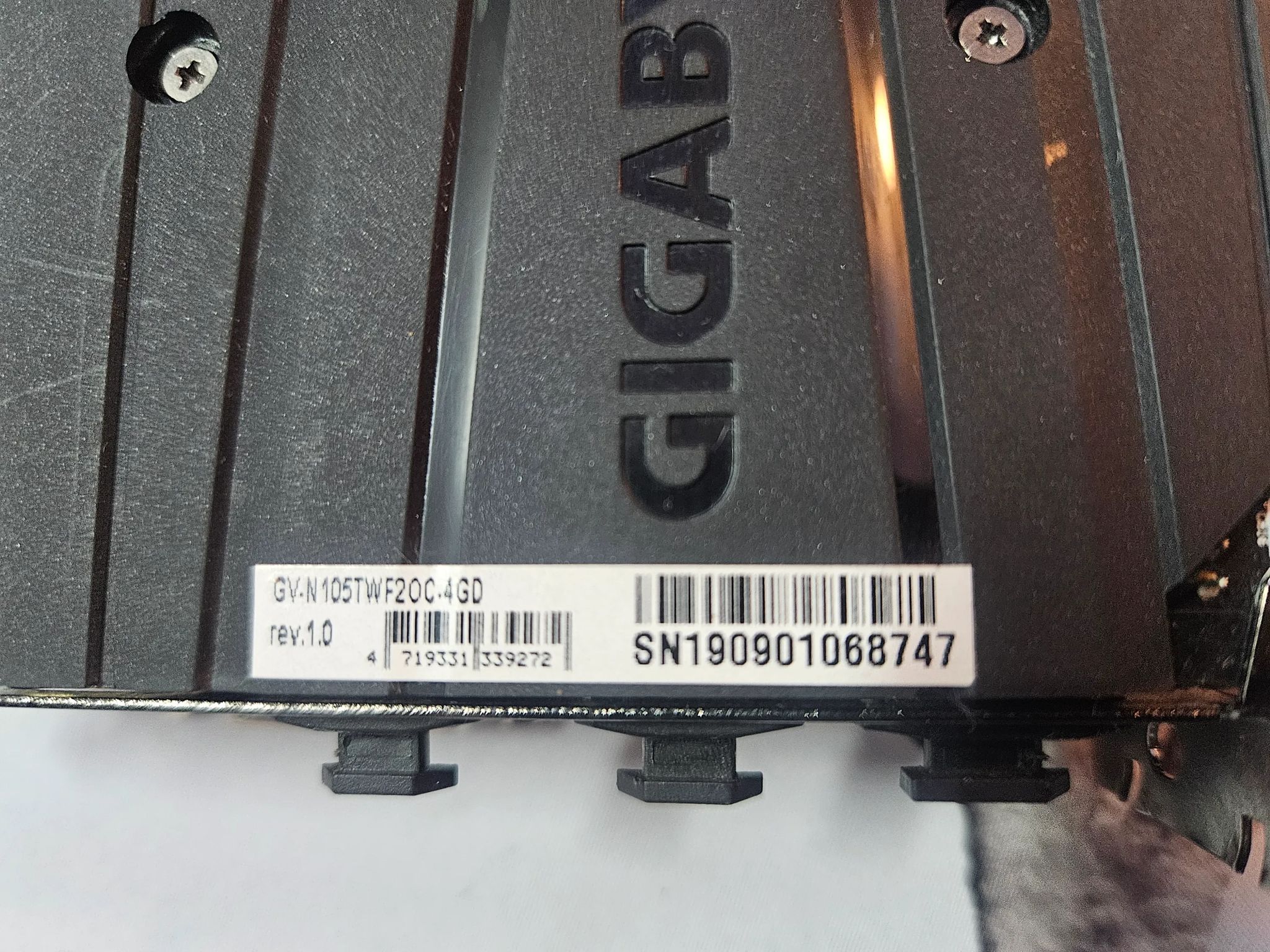 Gigabyte GTX 1050 ti 4GB