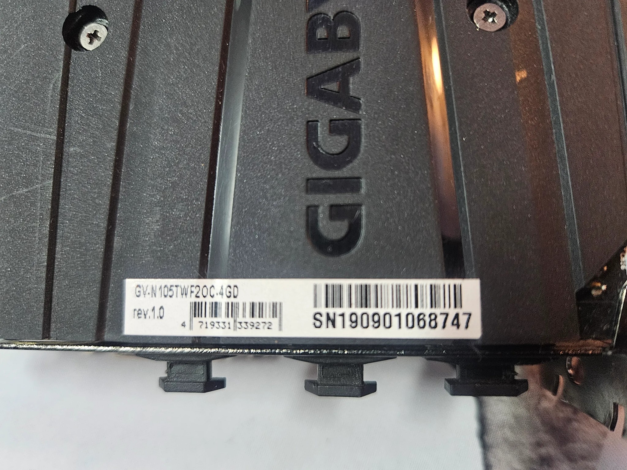 Gigabyte GTX 1050 ti 4GB