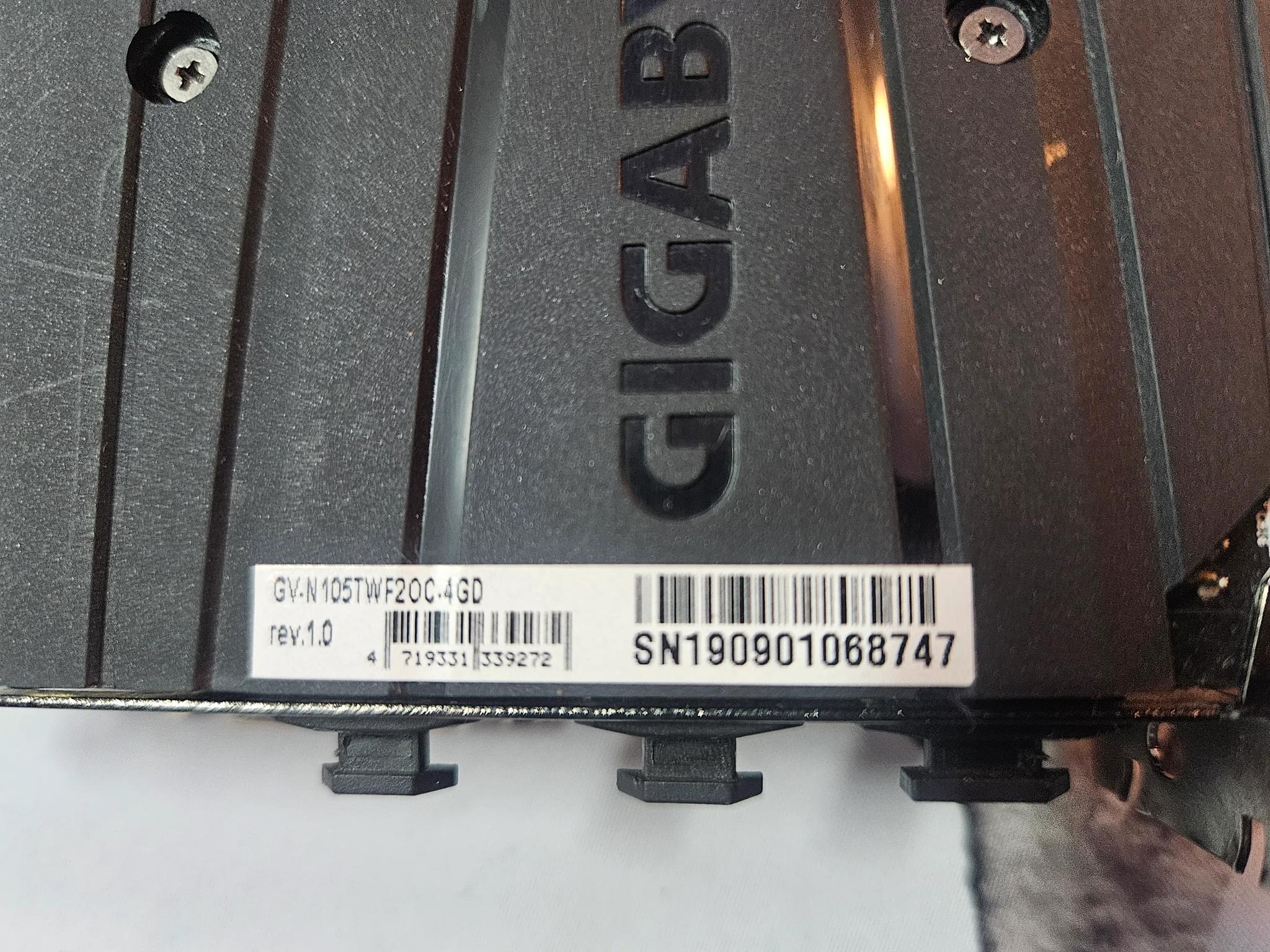 Gigabyte GTX 1050 ti 4GB