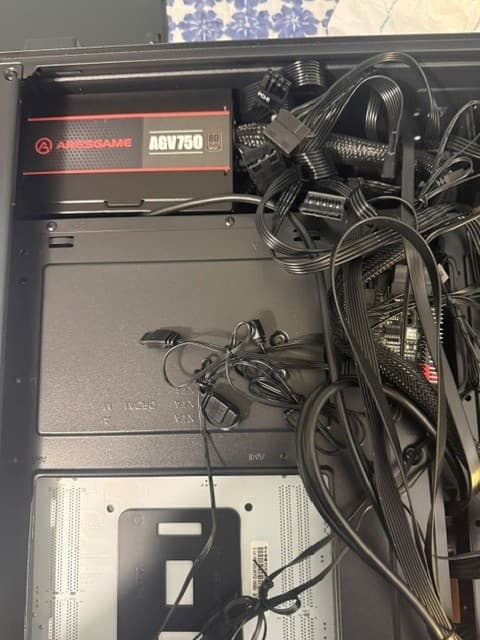 Darkrock ec2 ATX Mid Tower Case Black Tempered Glass