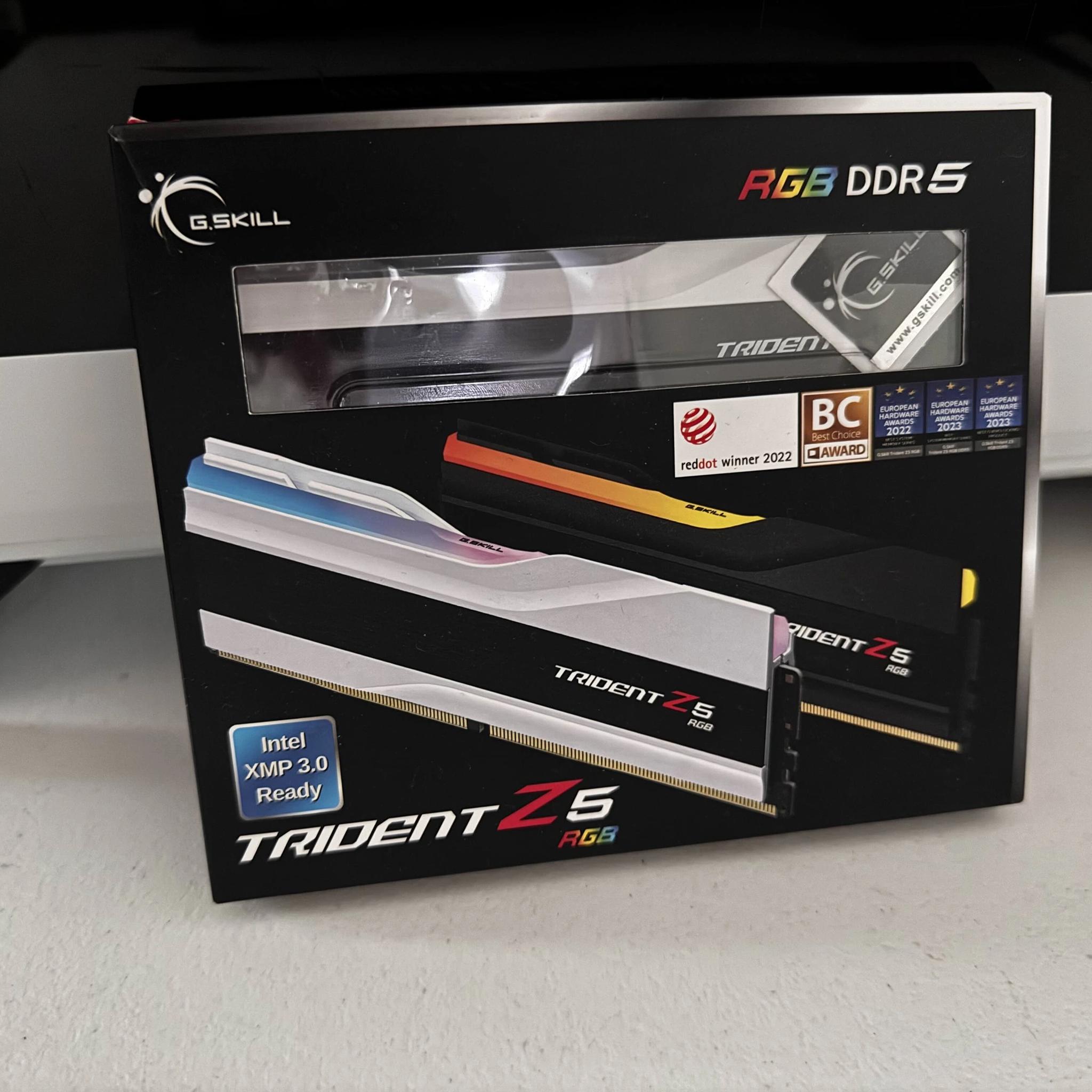 G.SKILL Trident Z5 RGB Series DDR5 RAM 64GB (2x32GB) 6400MT/s CL32