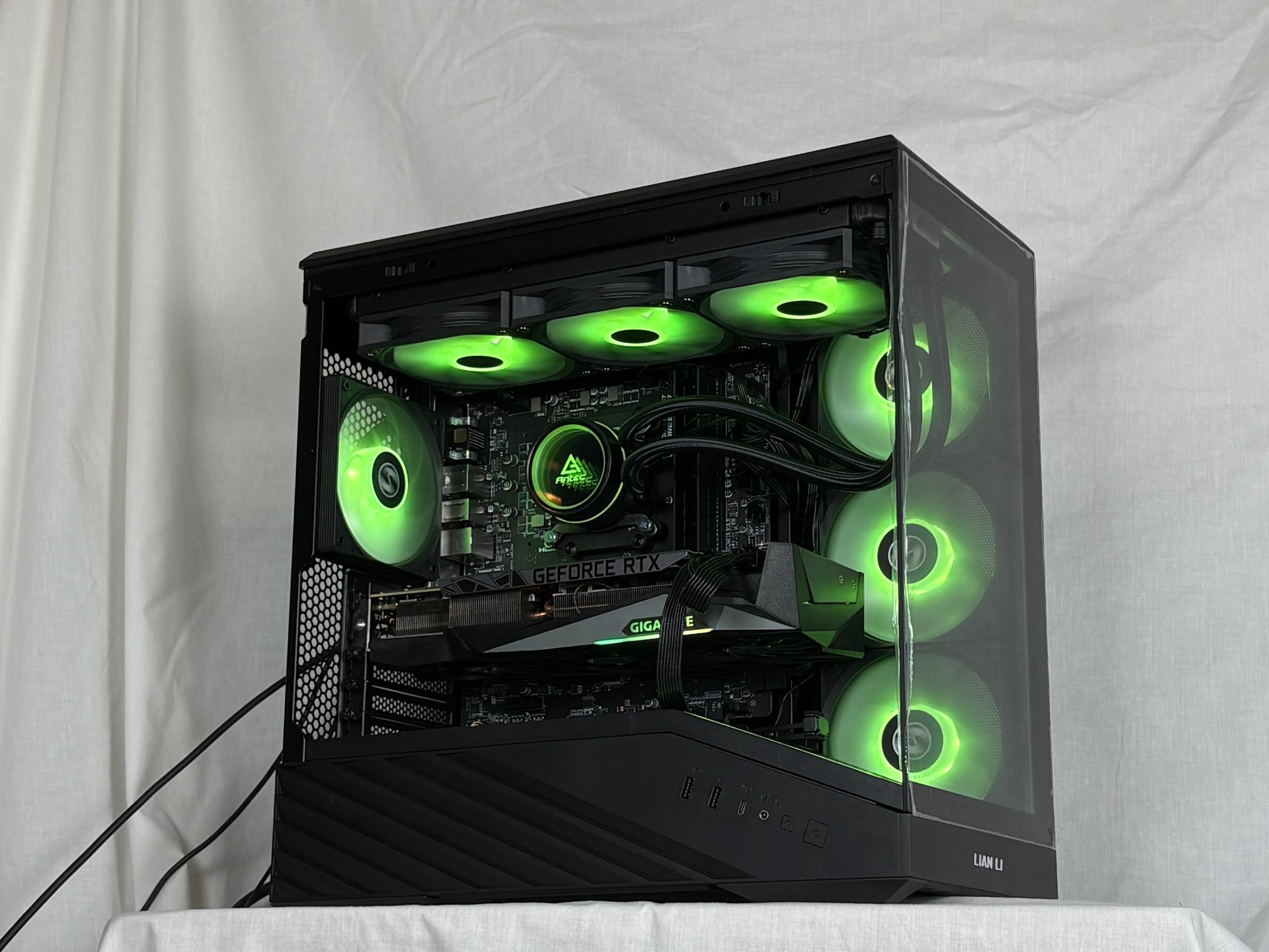 ♠️♣️ ULTIMATE BLACK GAMING PC | RTX 3080 10GB | Ryzen 5 5600x | 2TB SSD | 32GB DDR4 | FREE SHIPPING!