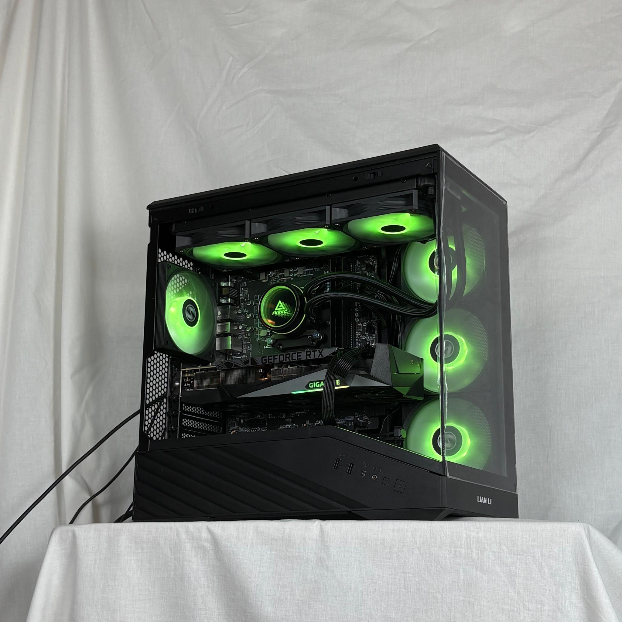 ♠️♣️ ULTIMATE BLACK GAMING PC | RTX 3080 10GB | Ryzen 5 5600x | 2TB SSD | 32GB DDR4 | FREE SHIPPING!