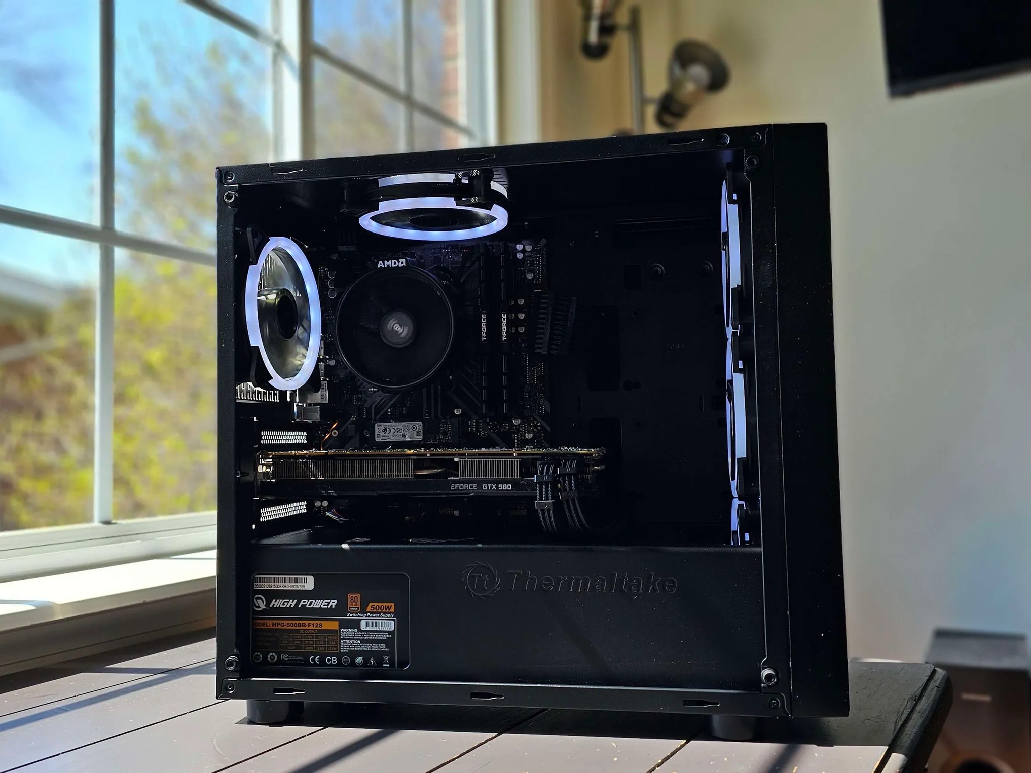 Yin ☯ R7 2700 Gtx 980 Gaming Pc