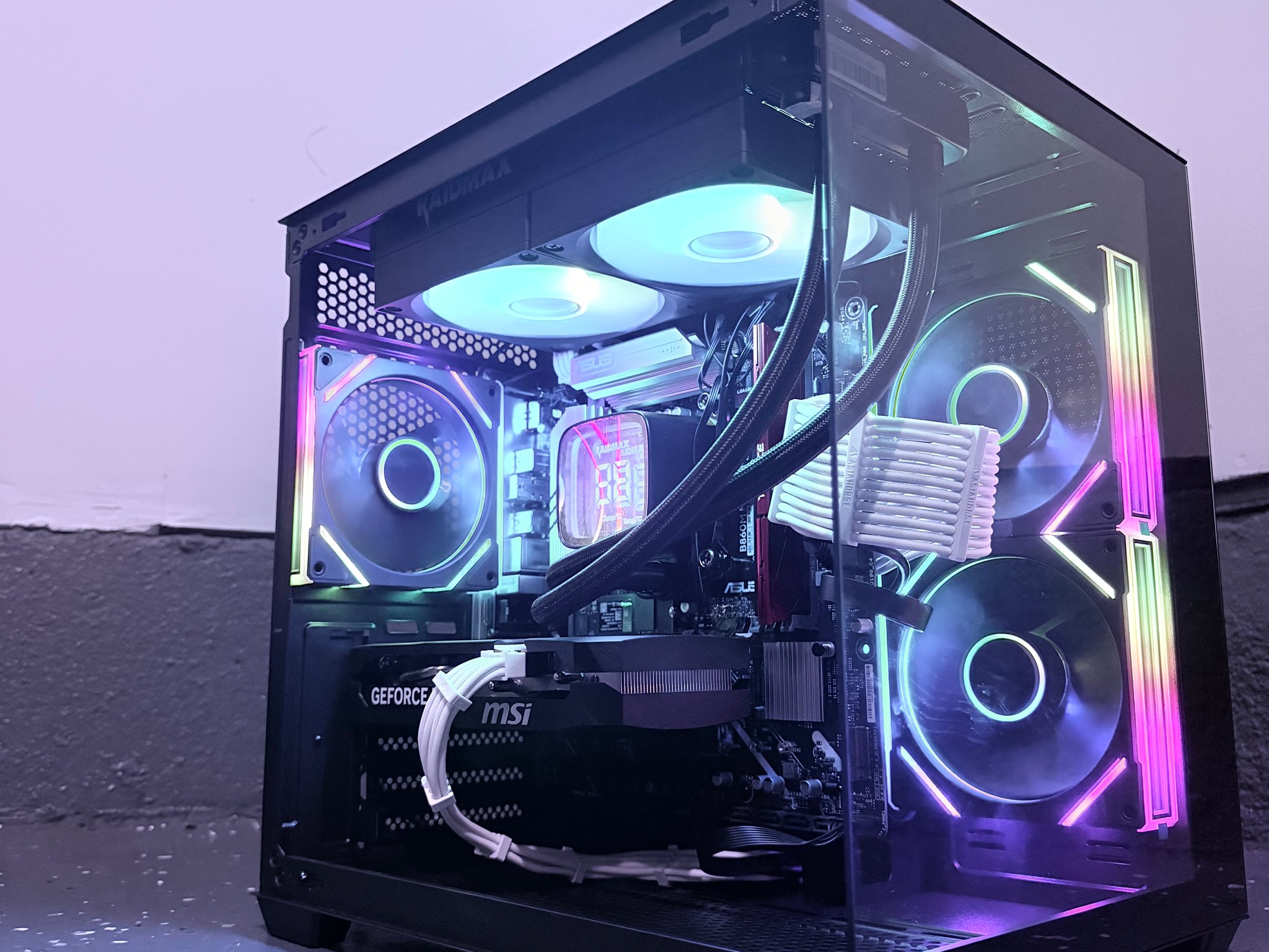 ⚫️"Prism Surge"🌈 | 1440p Gaming | RTX 5060 | Ultra 5 225F | 16GB DDR5 | 2TB SSD | Free Shipping