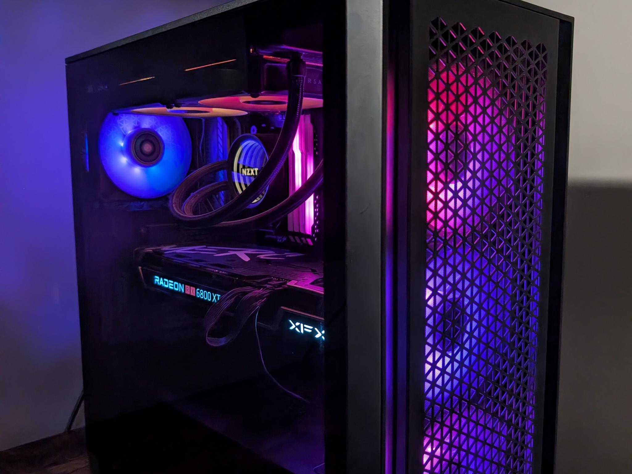 CPU | Ryzen 5800X3D ~ GPU | RX 6800XT w/ 1TB 990 Pro Custom Build