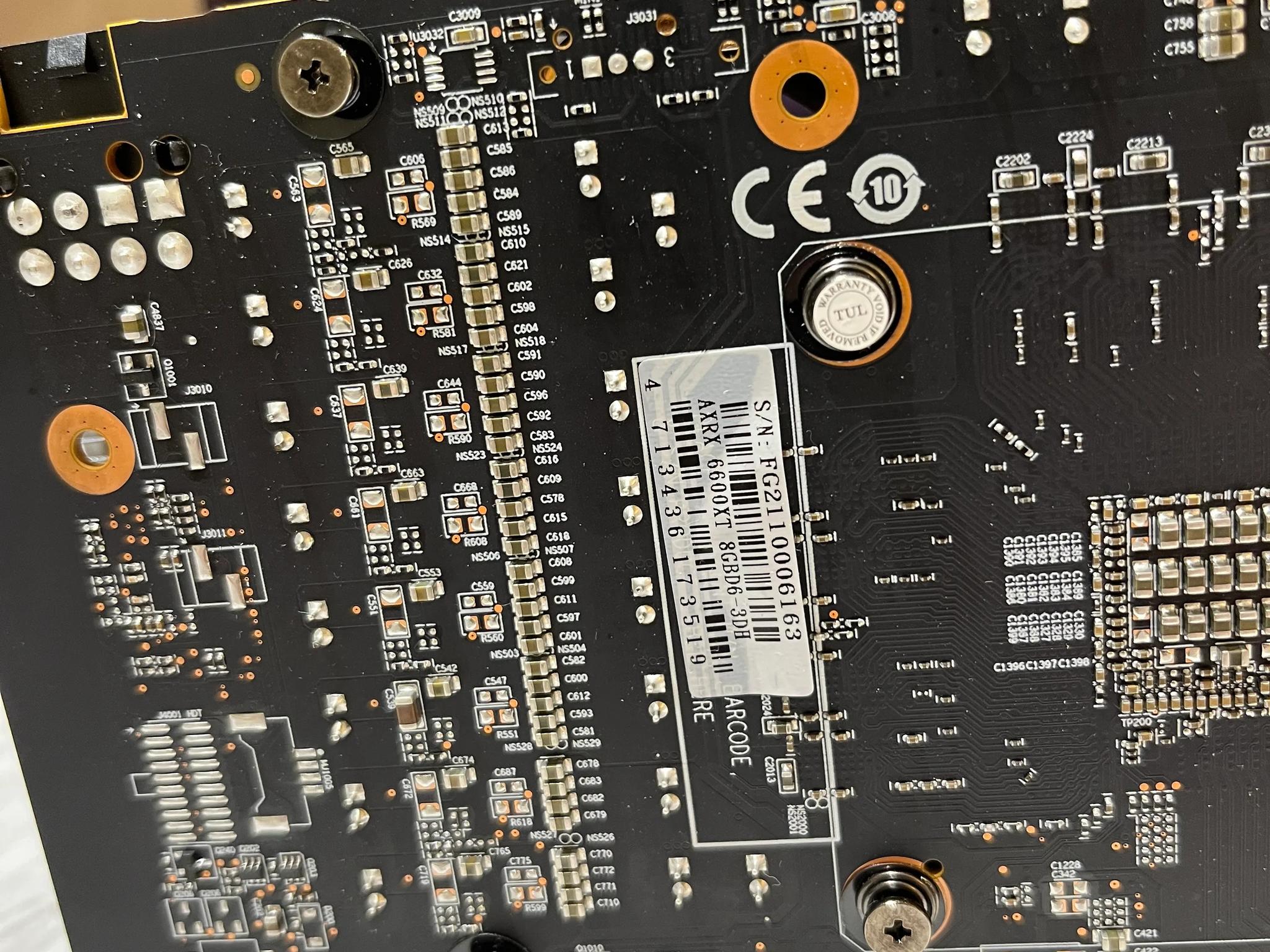 Like new AMD PowerColor RX 6600 XT