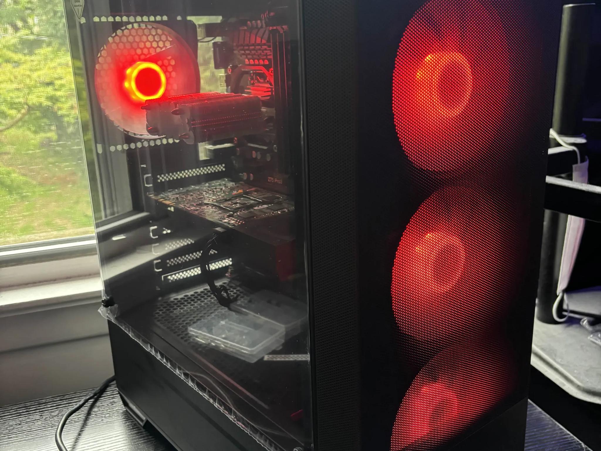 GAMING PC i5 16GB NVIDIA GTX 760 RGB Lighting RGB Fans Computer