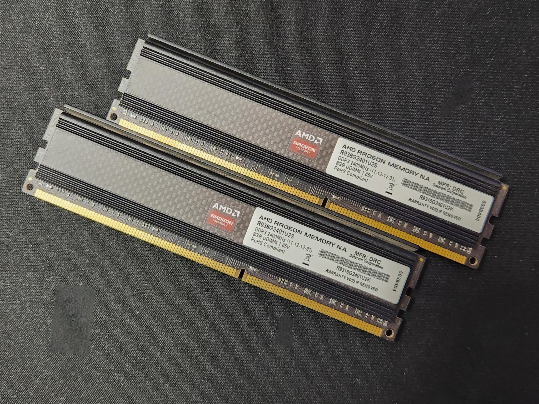 Radeon R9 16GB DDR3 2400Mhz CL11