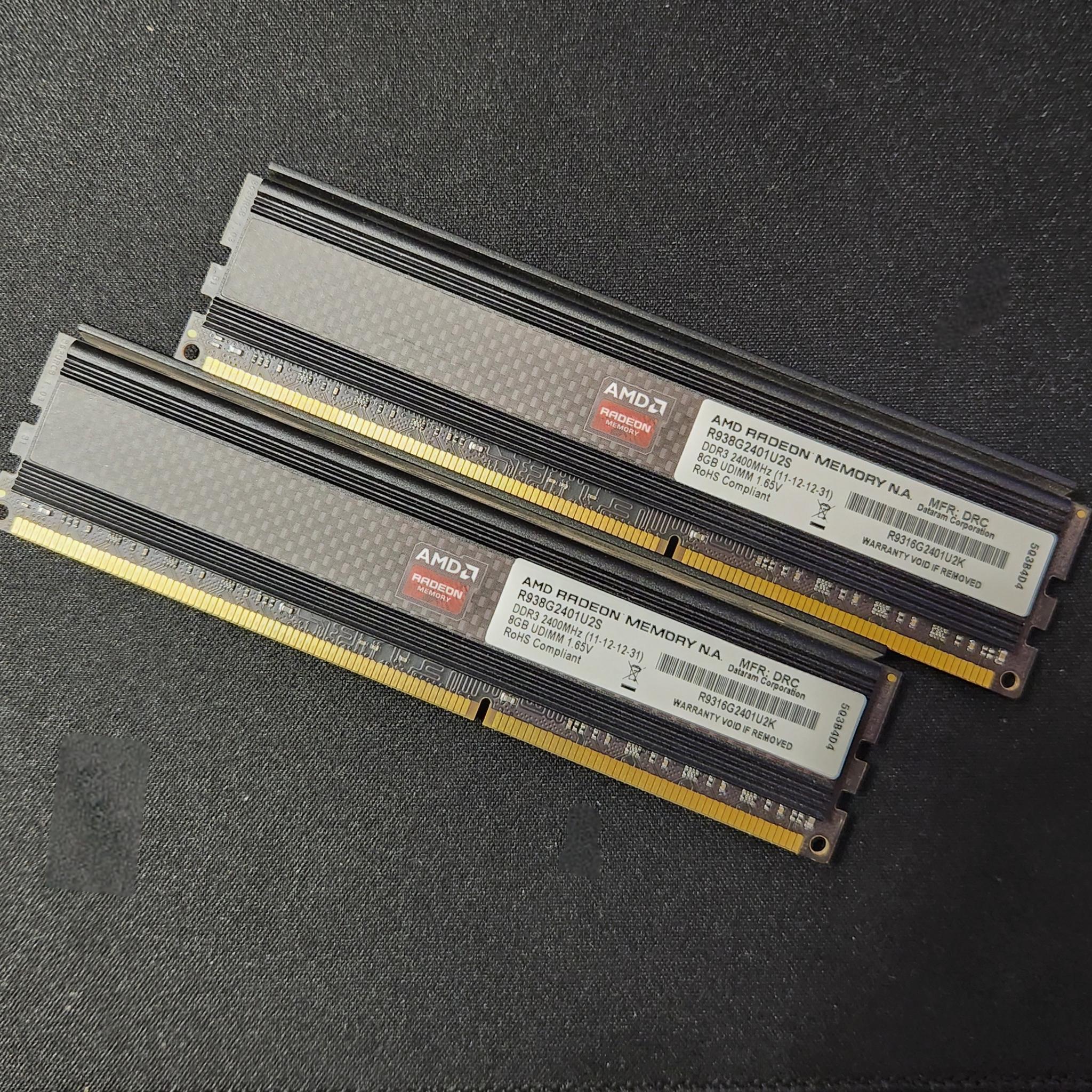 Radeon R9 16GB DDR3 2400Mhz CL11