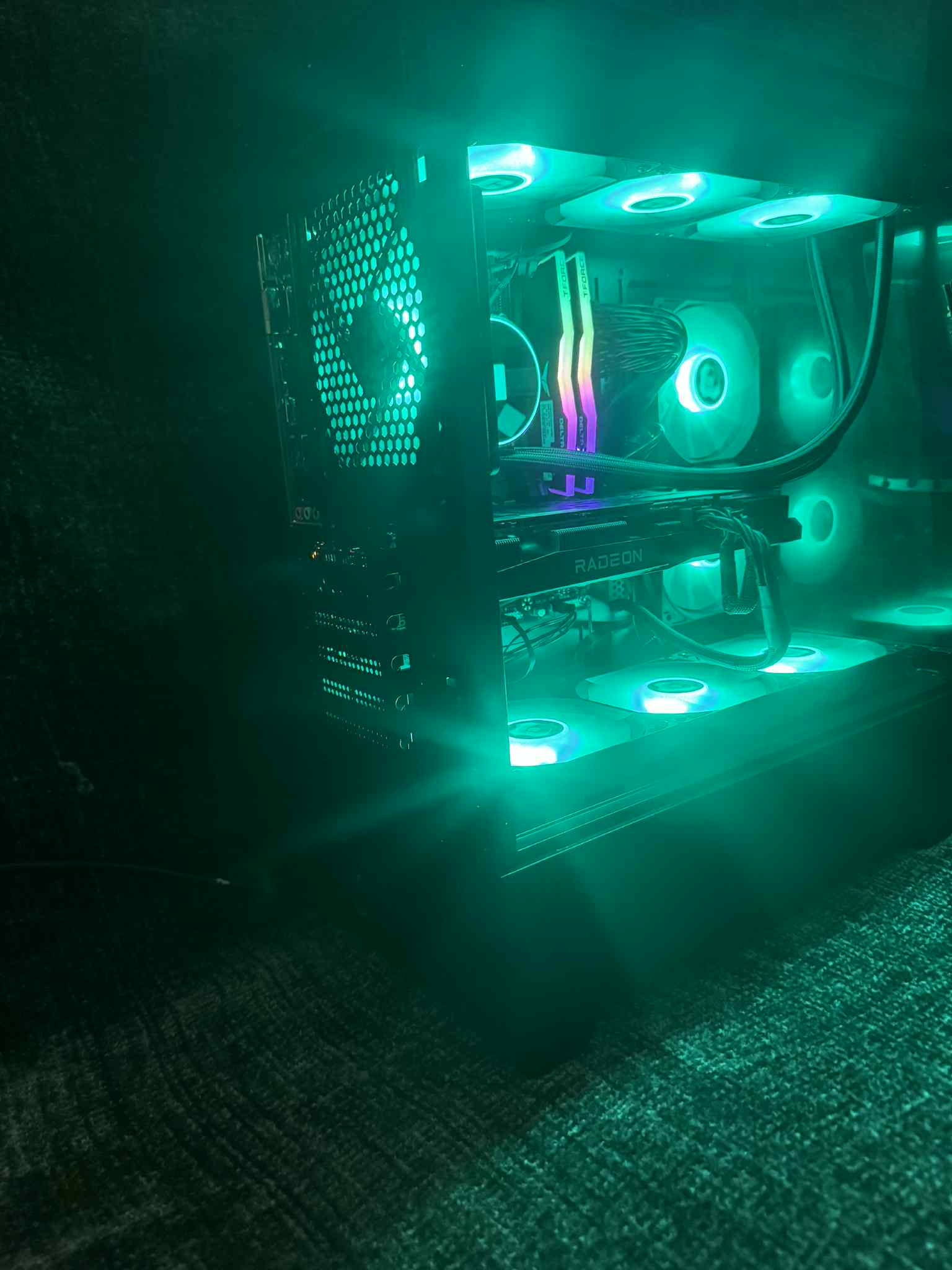 🔥 High-Performance Gaming PC – i7-10700K | RX 6700 | 32GB RAM | 1TB SSD | 360mm AIO | Win 11 Pro 🔥