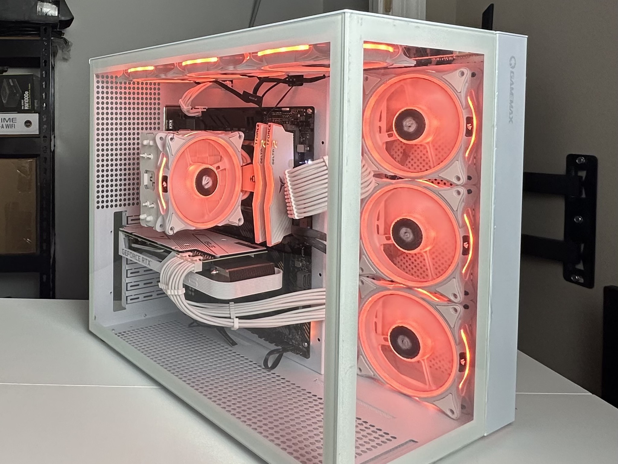 White Gaming PC (5600x3D + 3060 Ti GDDR6X)