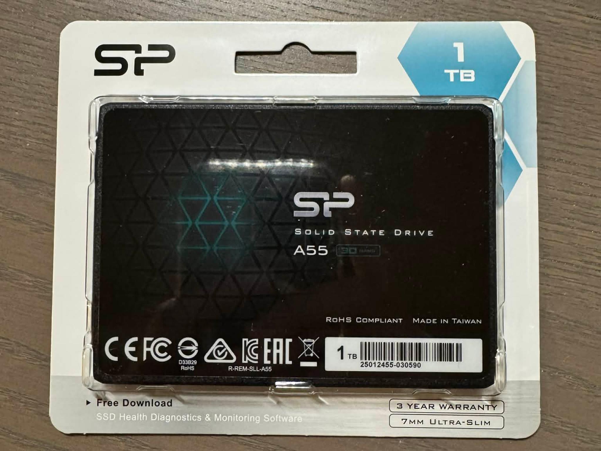 NEW Silicon Power Ace A55 1TB,Internal,2.5 inch (SP001TBSS3A55S25) Solid State Drive
