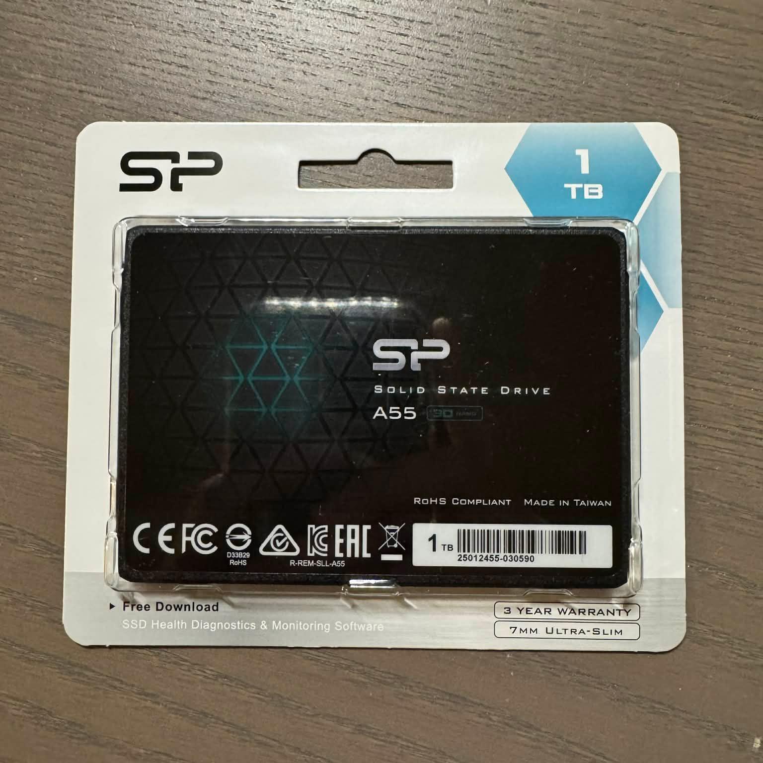 NEW Silicon Power Ace A55 1TB,Internal,2.5 inch (SP001TBSS3A55S25) Solid State Drive
