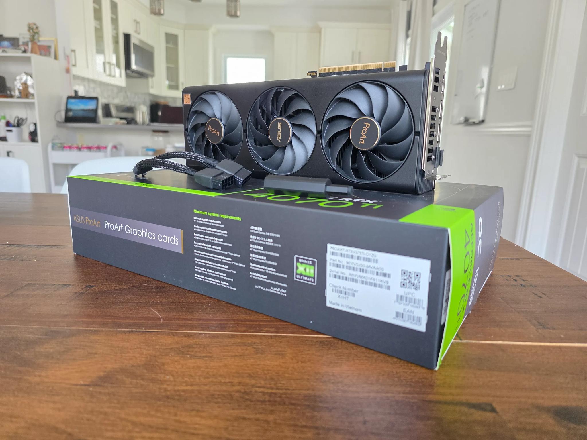 Asus 4070 Ti Proart OC edition 12GB