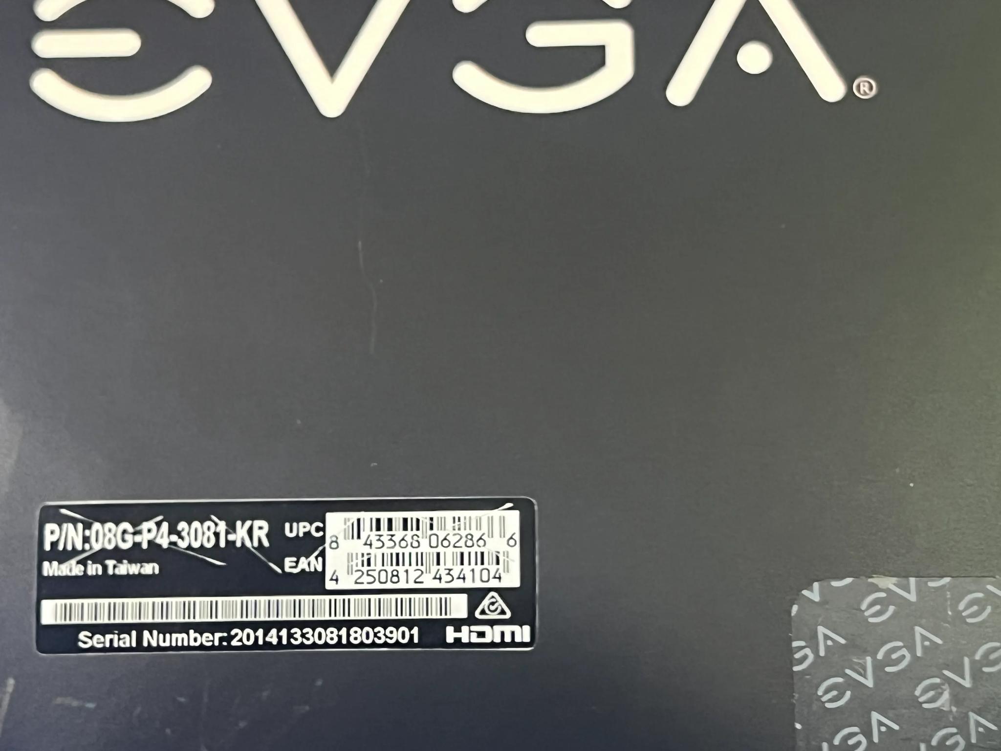 EVGA RTX2080 Super Gaming BLACK Edition
