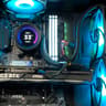 🌊🌐 AQUA CORE Gaming PC | RTX 4070 | Ryzen 7 5800X | 24GB DDR4 | 500GB NVME + 1TB HDD