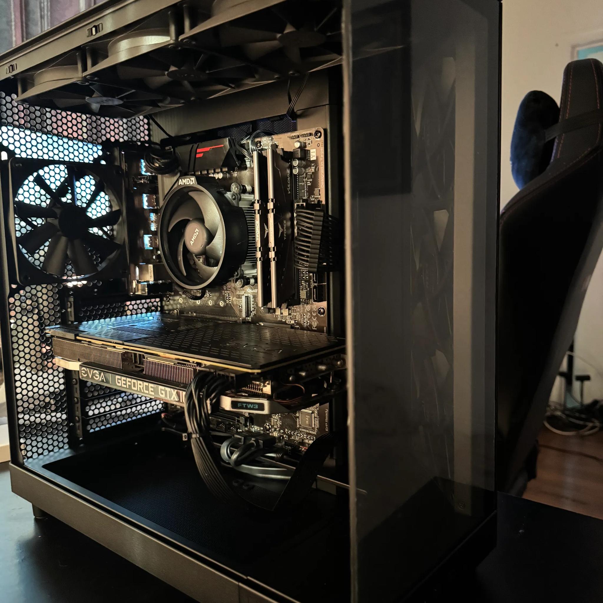 MIDNIGHT ASSASIN -GTX 1080 ti Evga + Ryzen 7 3700x+ 32 Gb Ram