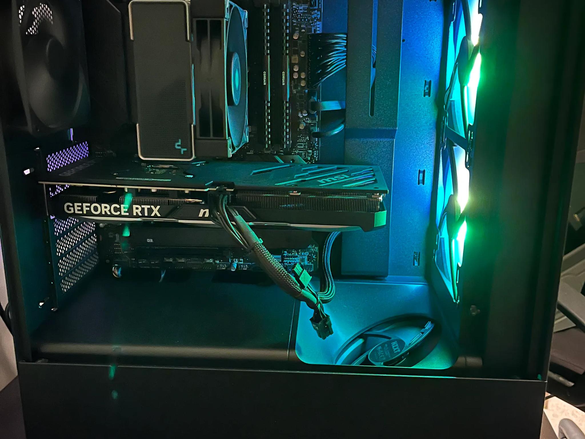 Barely used custom gaming pc