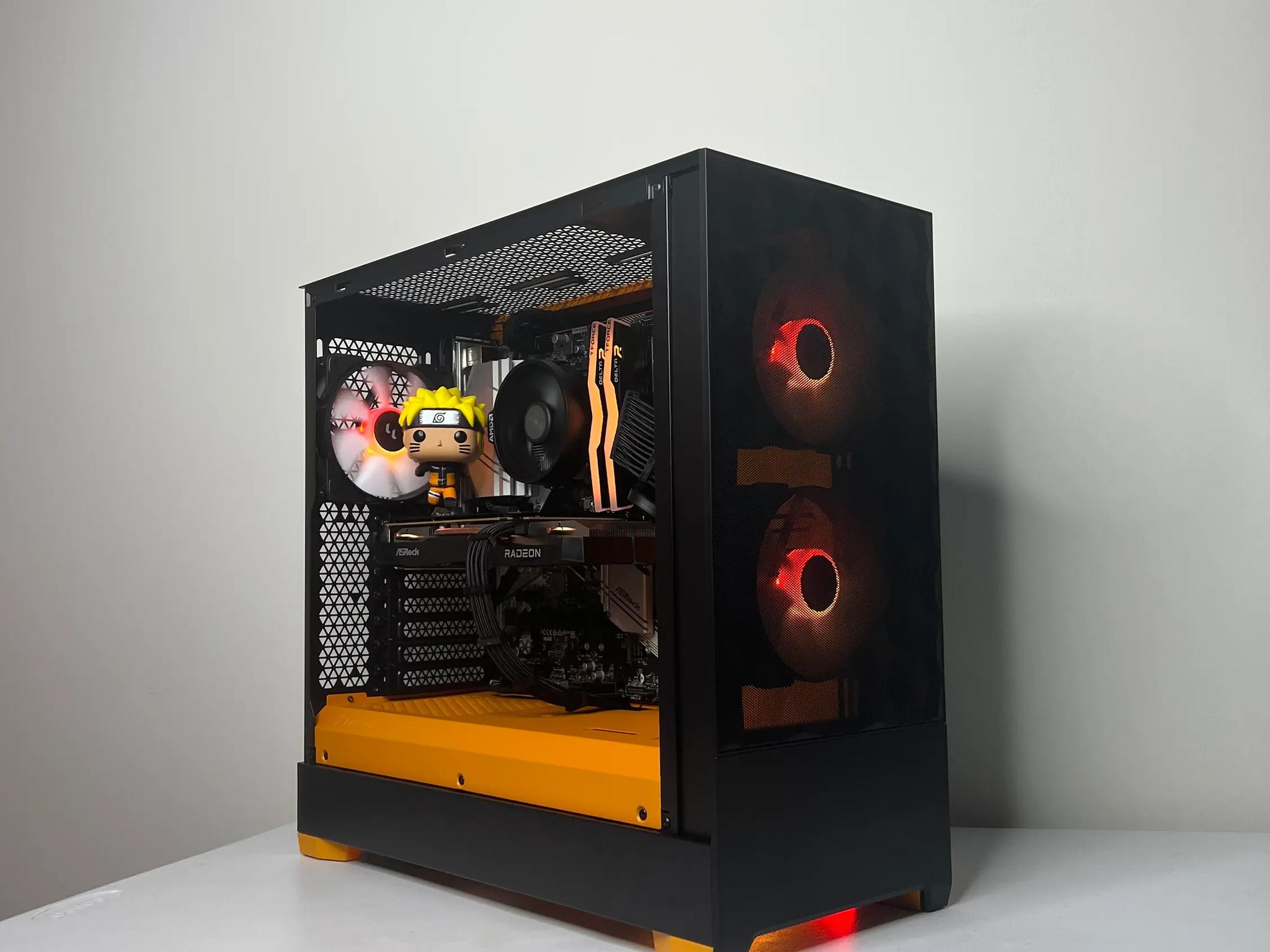 🔶🦊🖤Naruto | Ryzen 5 5600G | RX 6650xt 8GB | 16GB RAM 🖤🦊🔶