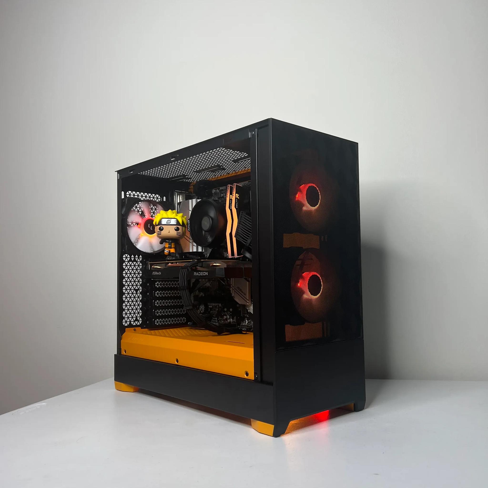🔶🦊🖤Naruto | Ryzen 5 5600G | RX 6650xt 8GB | 16GB RAM 🖤🦊🔶