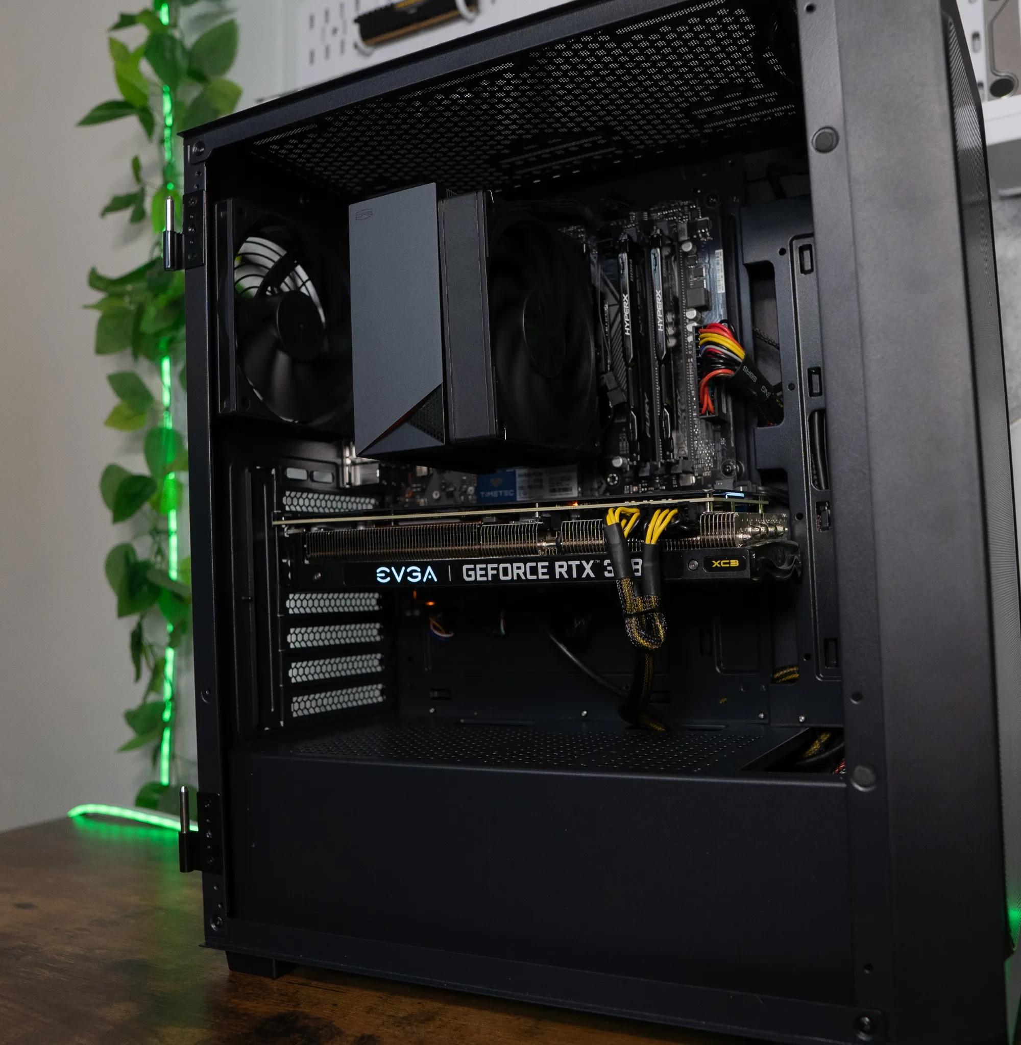 🟣⛈️ | EVGA RTX 3080 10GB | RYZEN 7 5700G | 32GB DDR4 RAM | 1TB NVME + 1TB HDD | Amethyst Guardian