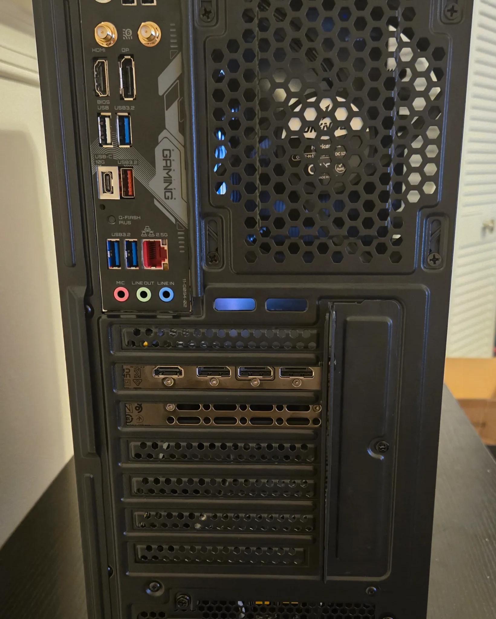 🌒 ShadowOak 🌒 – Stealth Gaming PC | Ryzen 5 7600 | Arc B580 12GB | 32GB DDR5 | WiFi | AM5