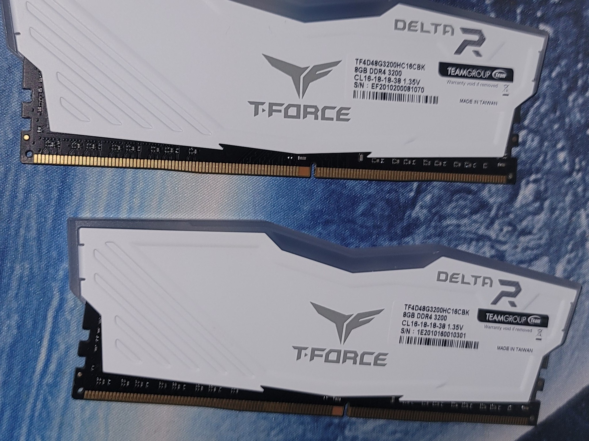 RAM Sale!!! T-Force Delta CL16 4x 8gb DDR4 3200MHz Ram (32gb)