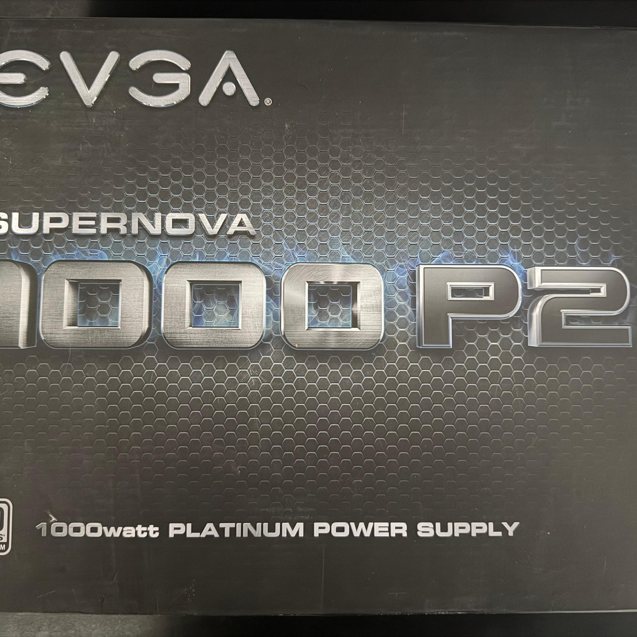 EVGA Supernova 1000 P2 80 Platinum Fully Modular