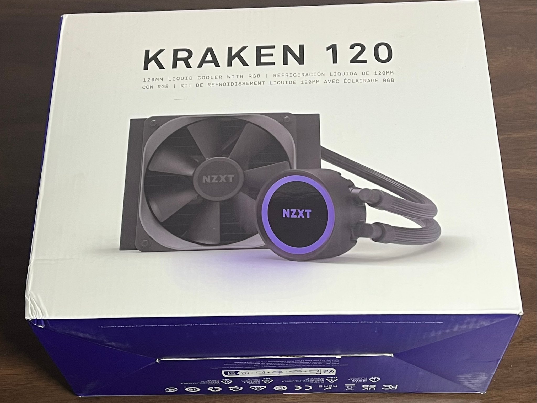 NZXT Kraken 120 | OPEN BOX 120mm AIO Liquid Cooler | Multi-Socket AMD and Intel Compatibility